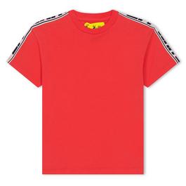 Off White Long Band T-Shirt Childrens