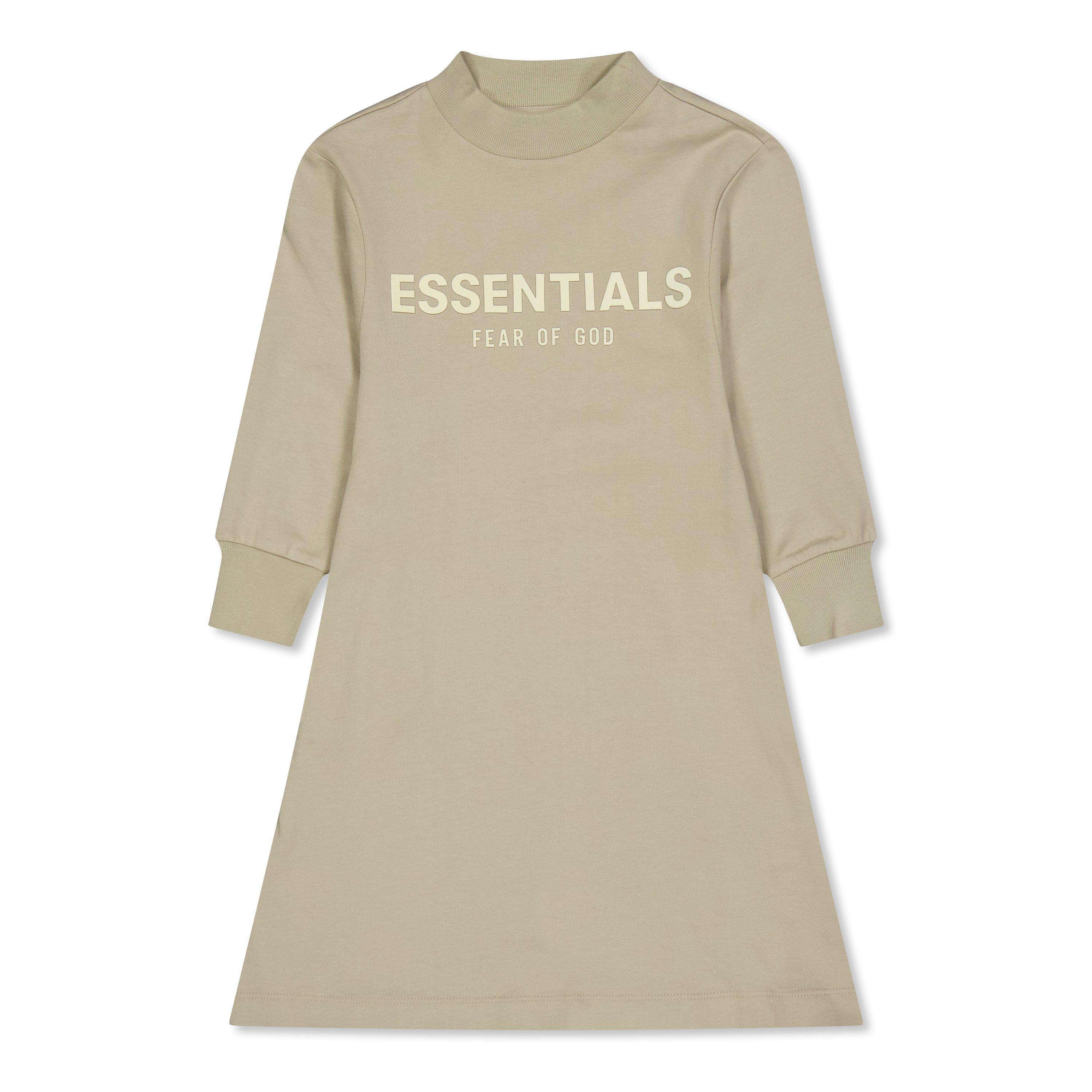 Fear Of God Essentials Unisex Kids' Long Sleeve T-Shirt Dress