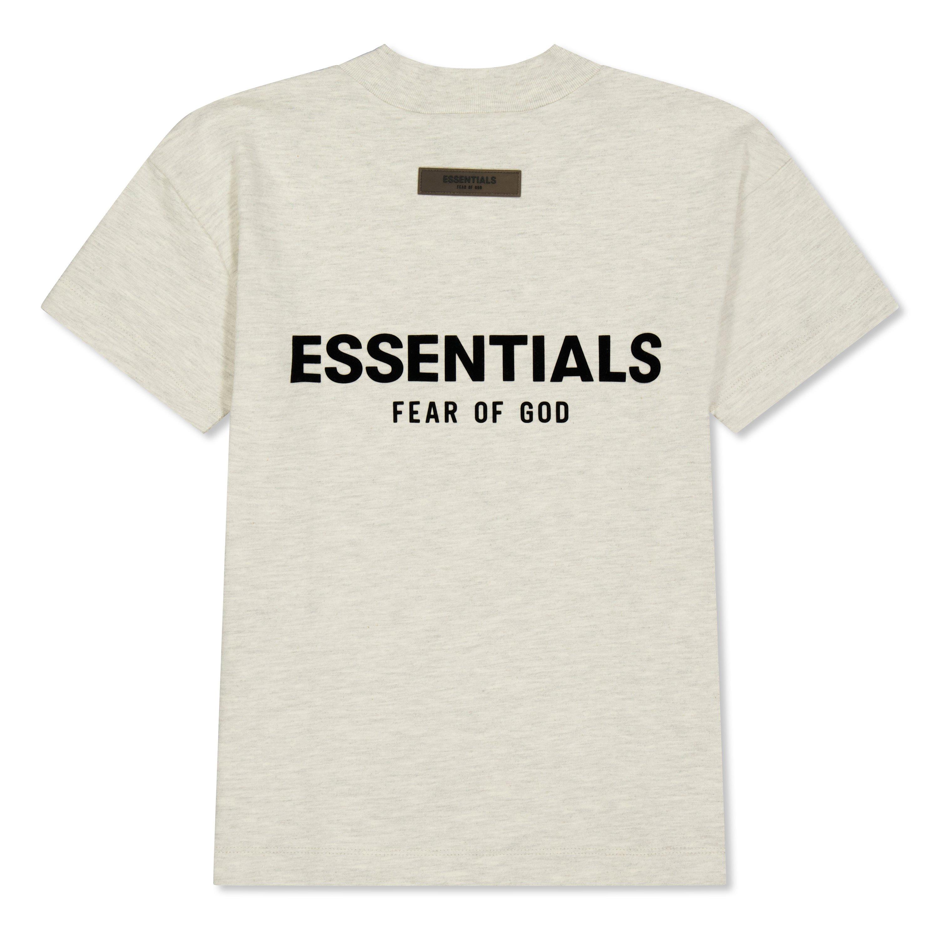 Light Oatmeal - Fear Of God Essentials - Unisex Kids' T-Shirt - 2