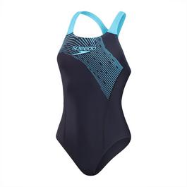 Speedo Womens Medley Logo 1 Piece