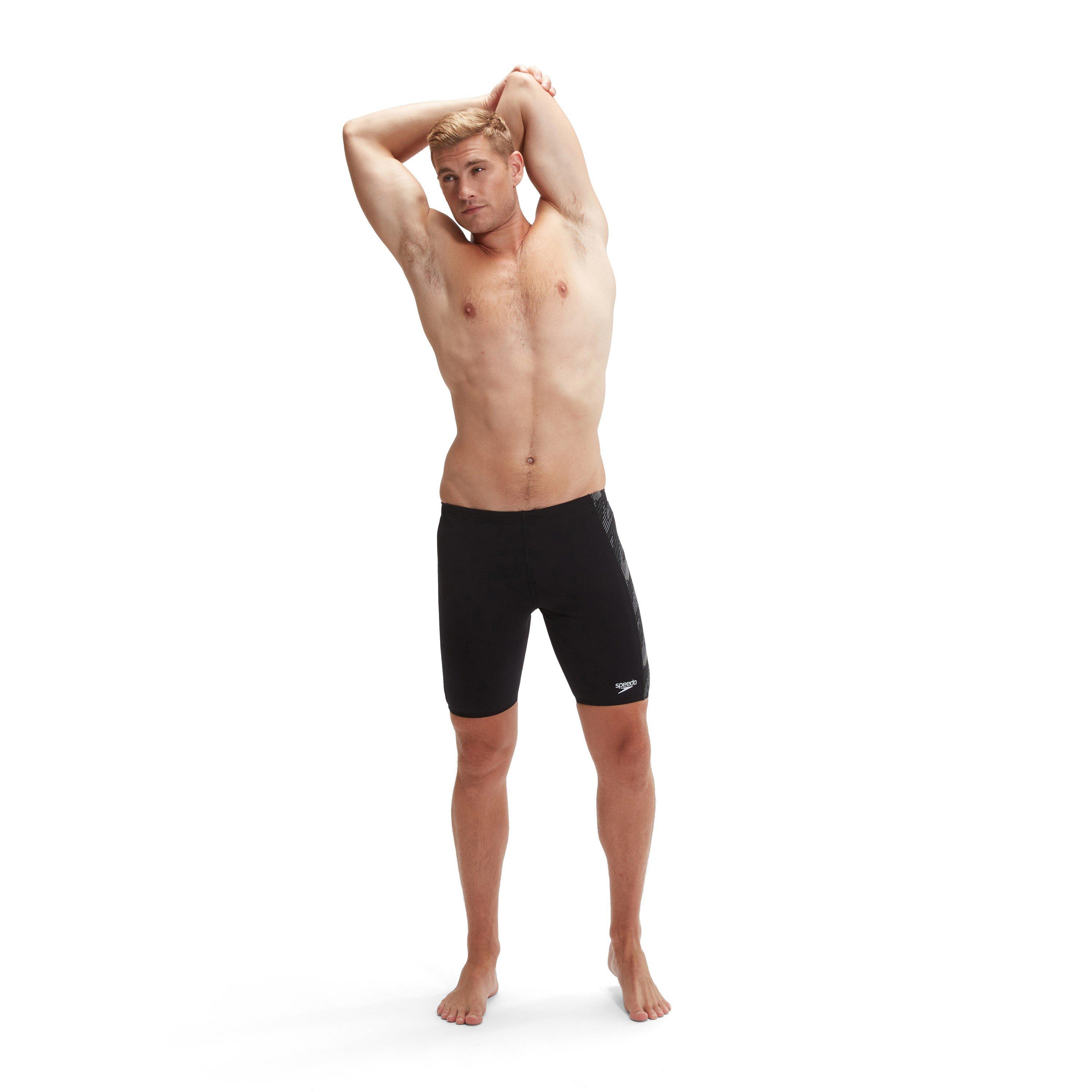 Black - Speedo - Mens Hyperboom Panel Jammer - 2