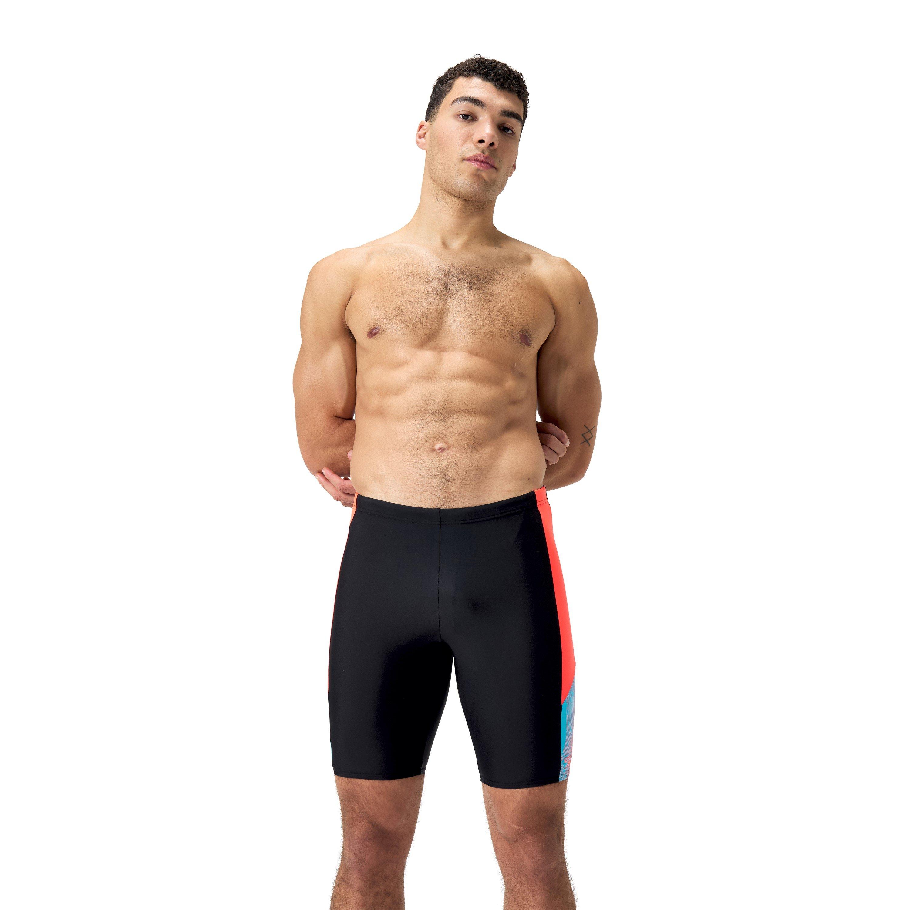 Black/Siren - Speedo - Mens Dive Jammer - 3