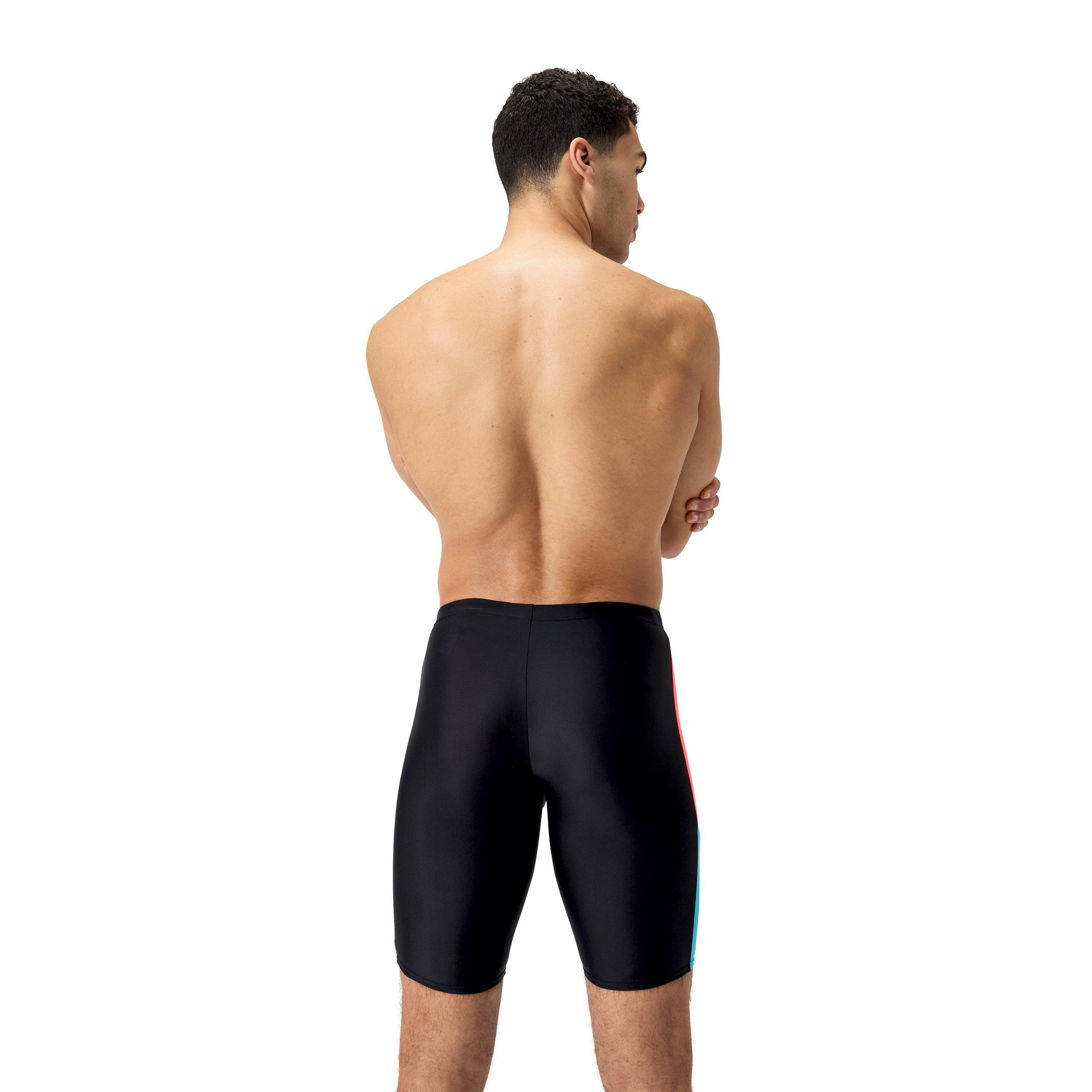 Black/Siren - Speedo - Mens Dive Jammer - 4