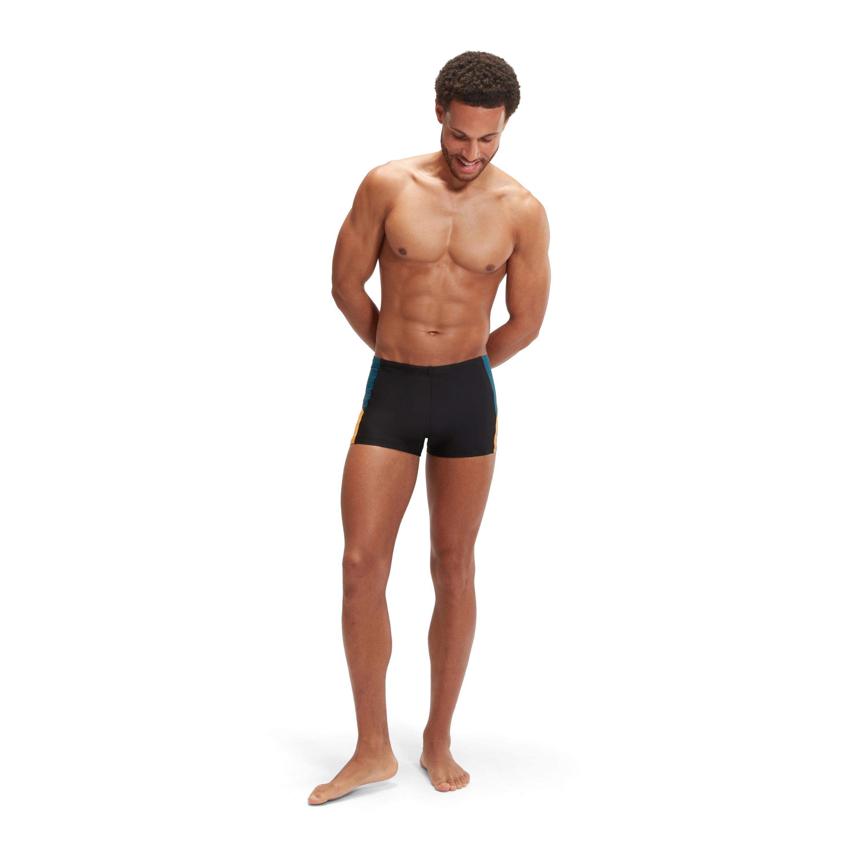 Nero/Teal - Speedo - Mens Dive Aquashort - 2