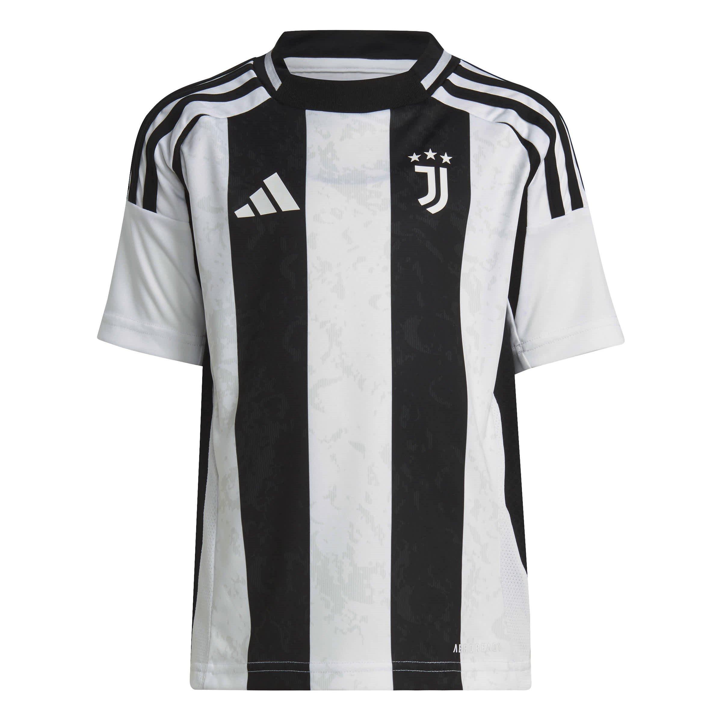 White/Black - adidas - Unisex Kids' Juventus Home Mini Kit - 4