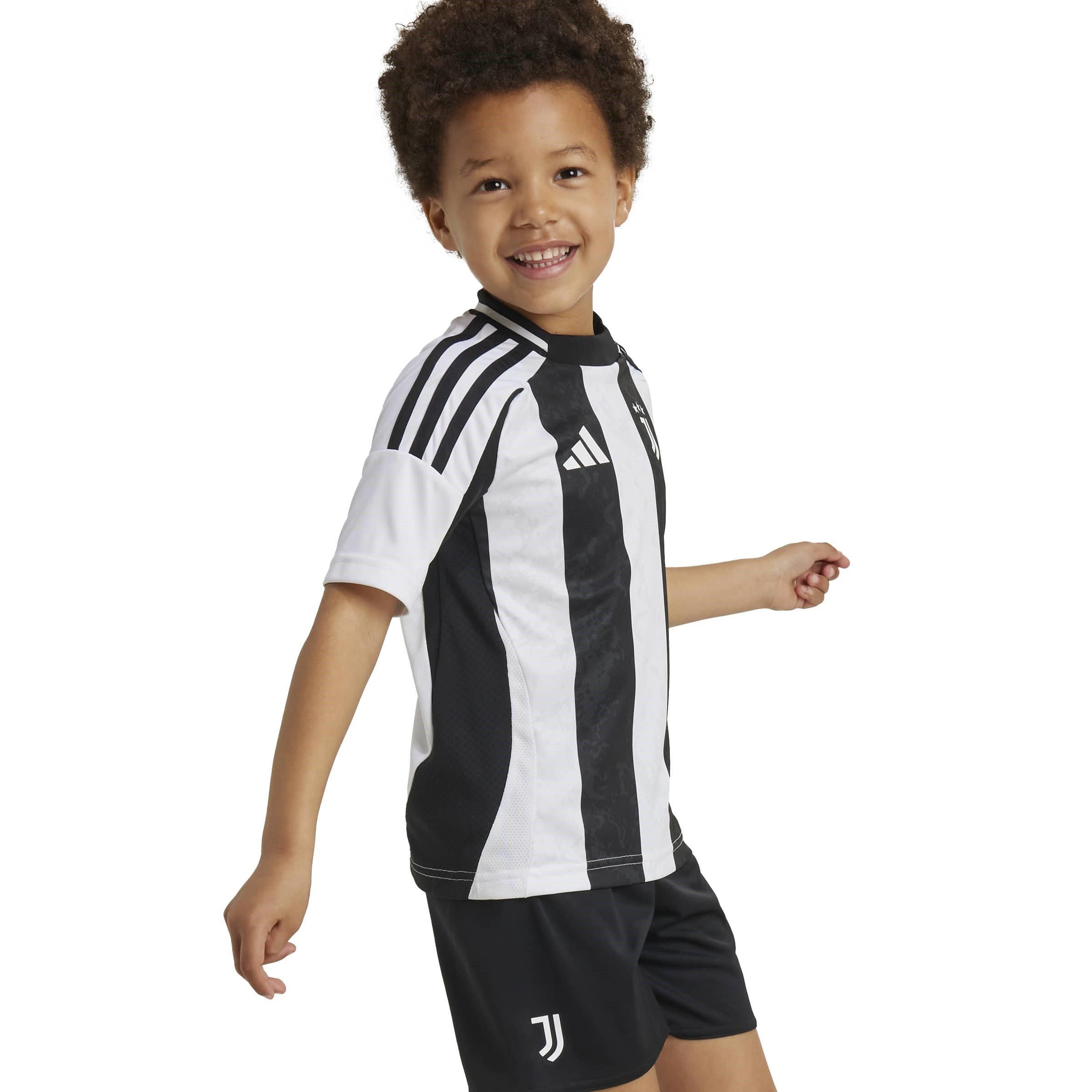 White/Black - adidas - Unisex Kids' Juventus Home Mini Kit - 9