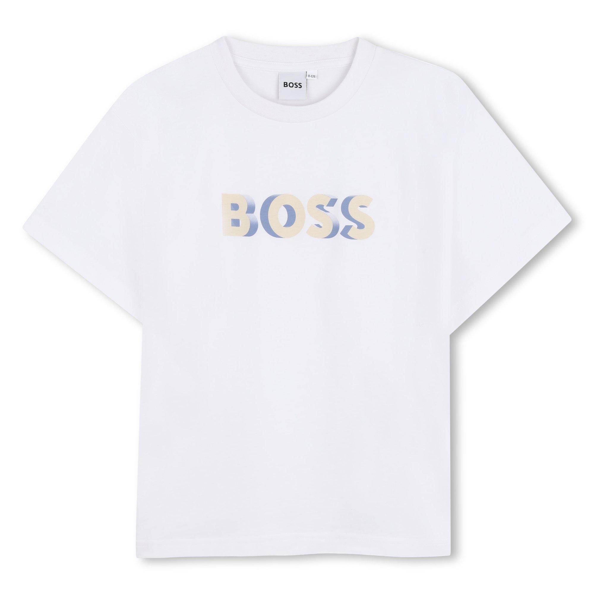 White - Boss - Boss Tee Shrt Set In63 - 3