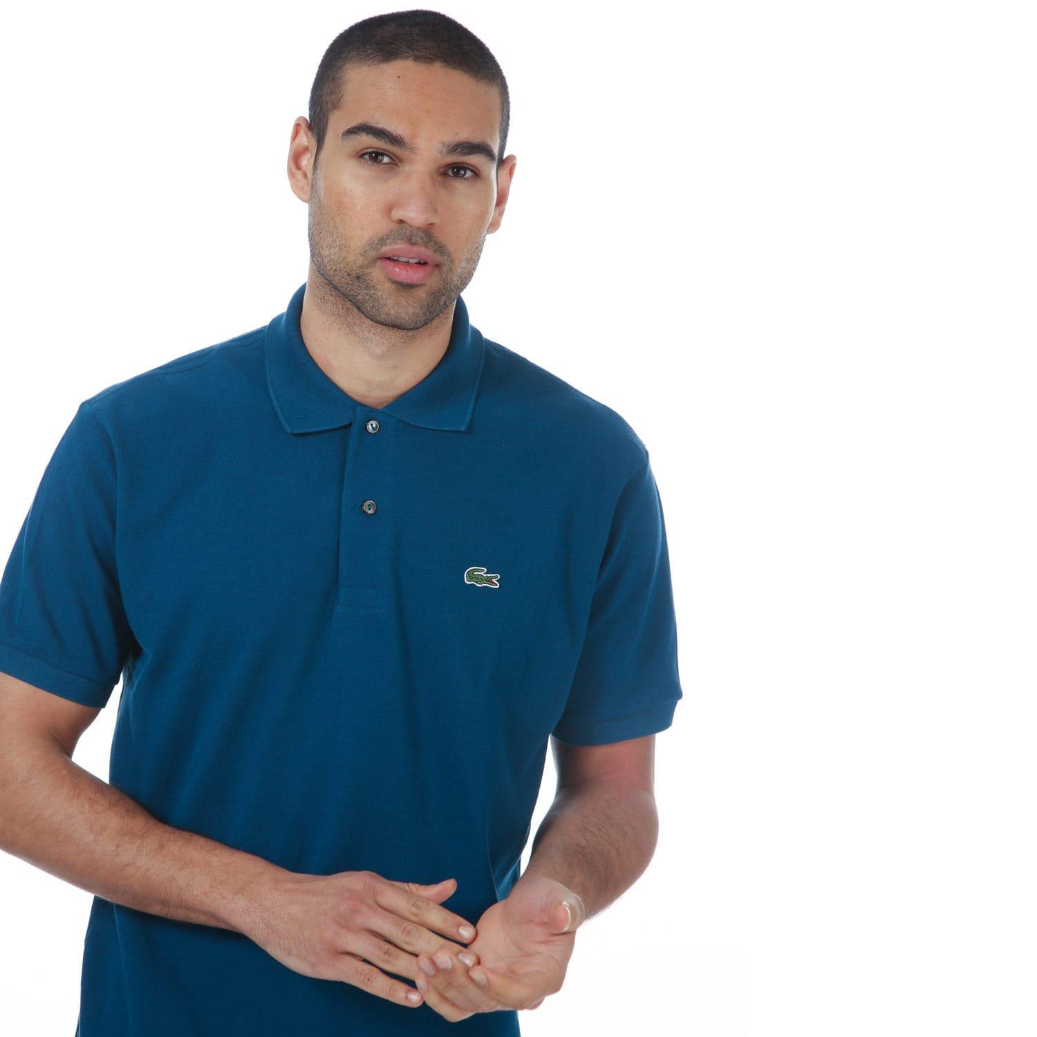 Blue - Lacoste - Classic Fit L.12.12 Original Piqu¿ Polo Shirt - 3