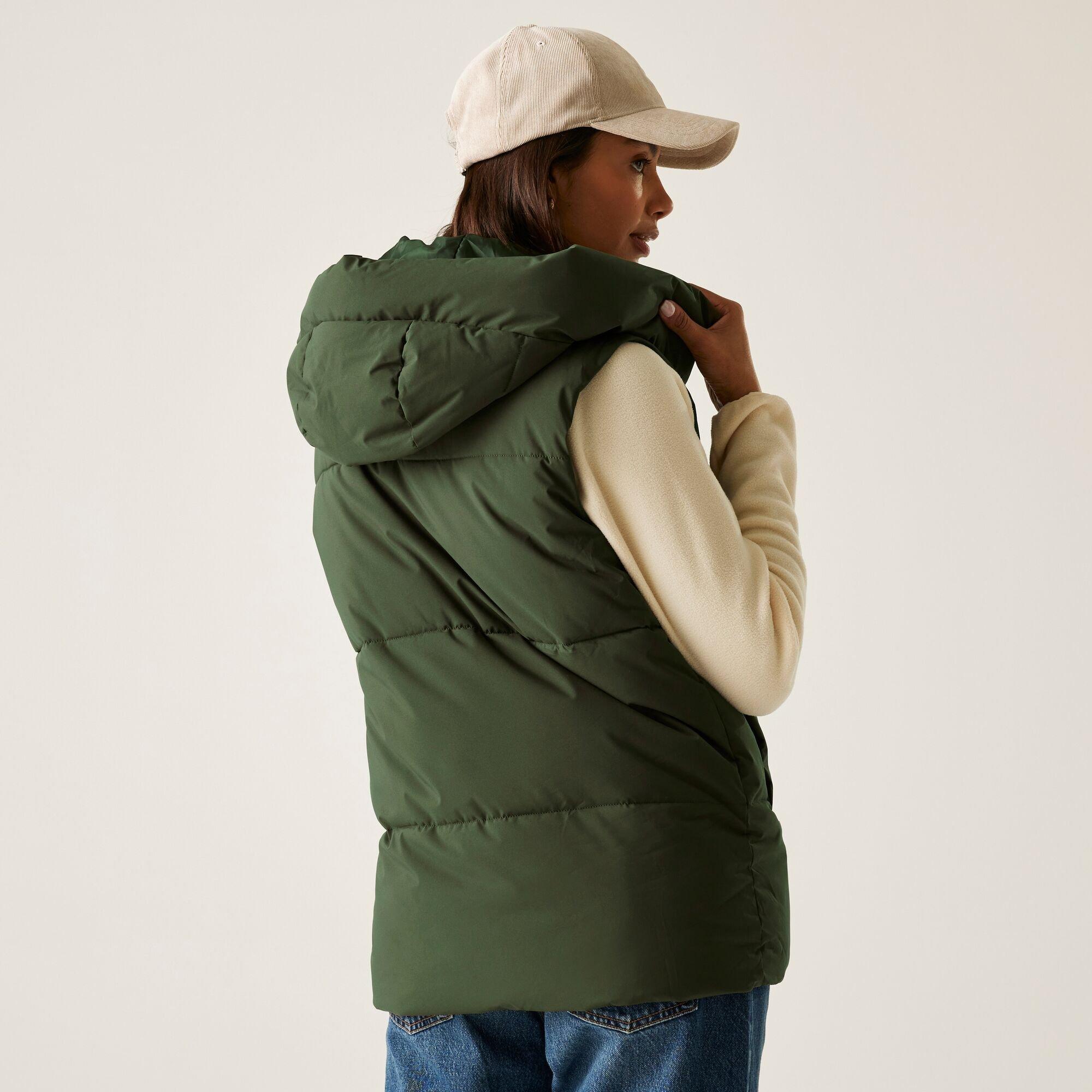 Dark Khaki - Regatta - Women's Kelse Insulated Sleeveless Gilet - 2