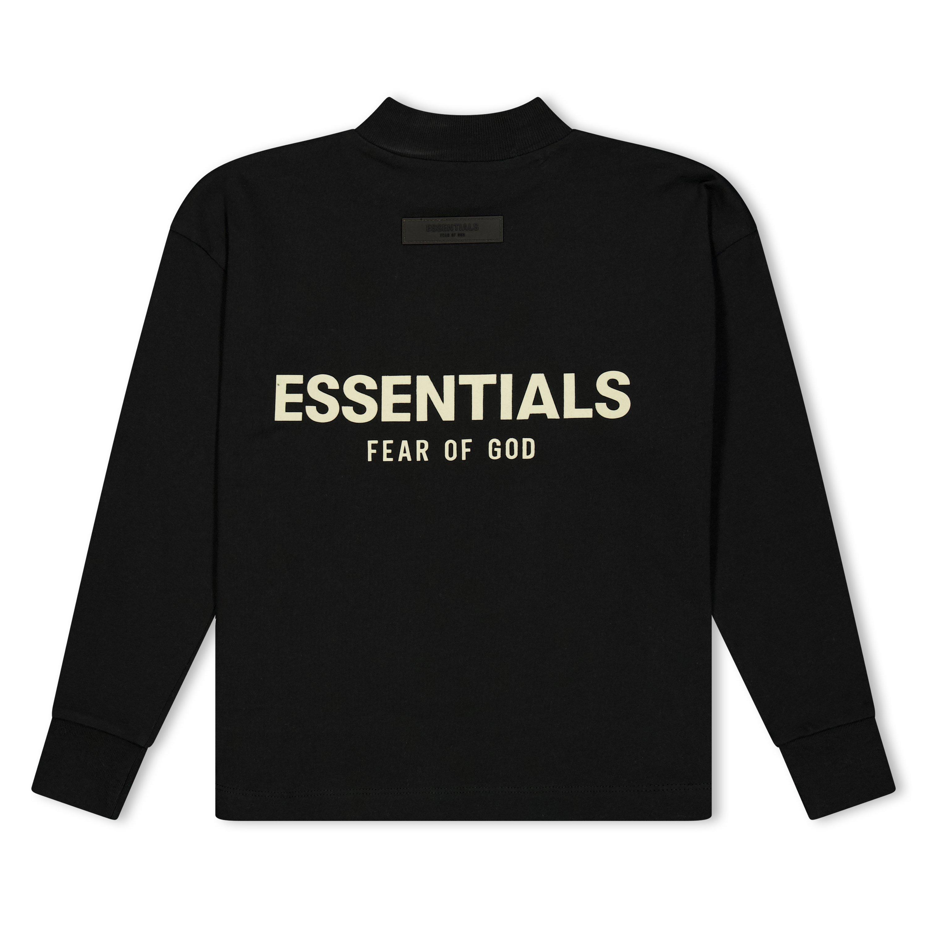 Fear Of God Essentials Unisex Kids' Long Sleeve Oversized Fit T