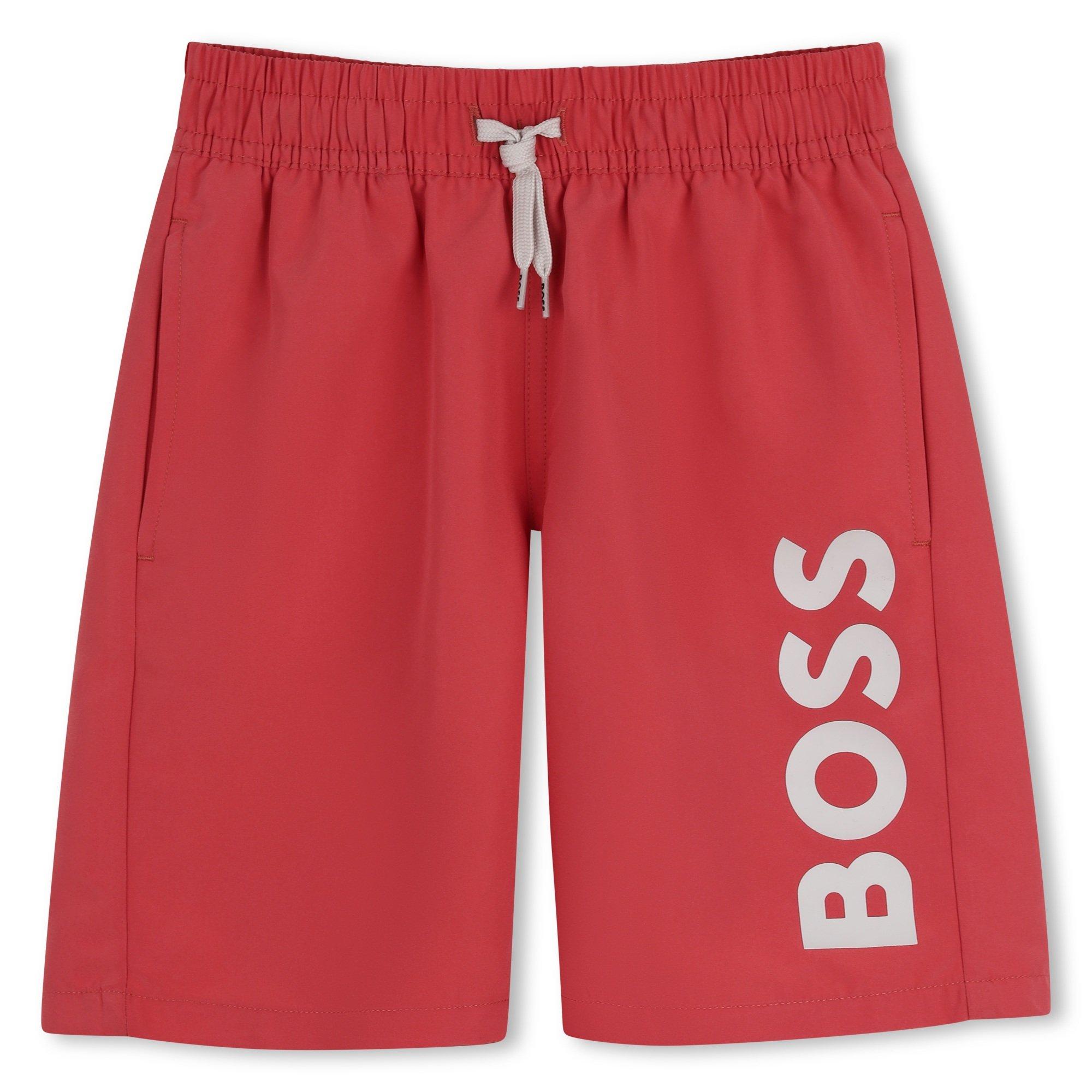 Boss  Kids' Swim Shorts - Raspberry - 8 Yrs