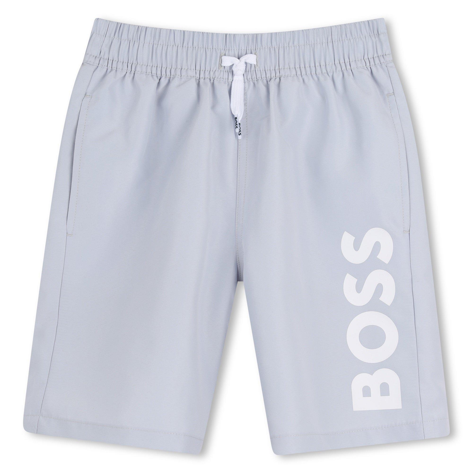 Boss Kids' Swim Shorts - Pale Blue 771