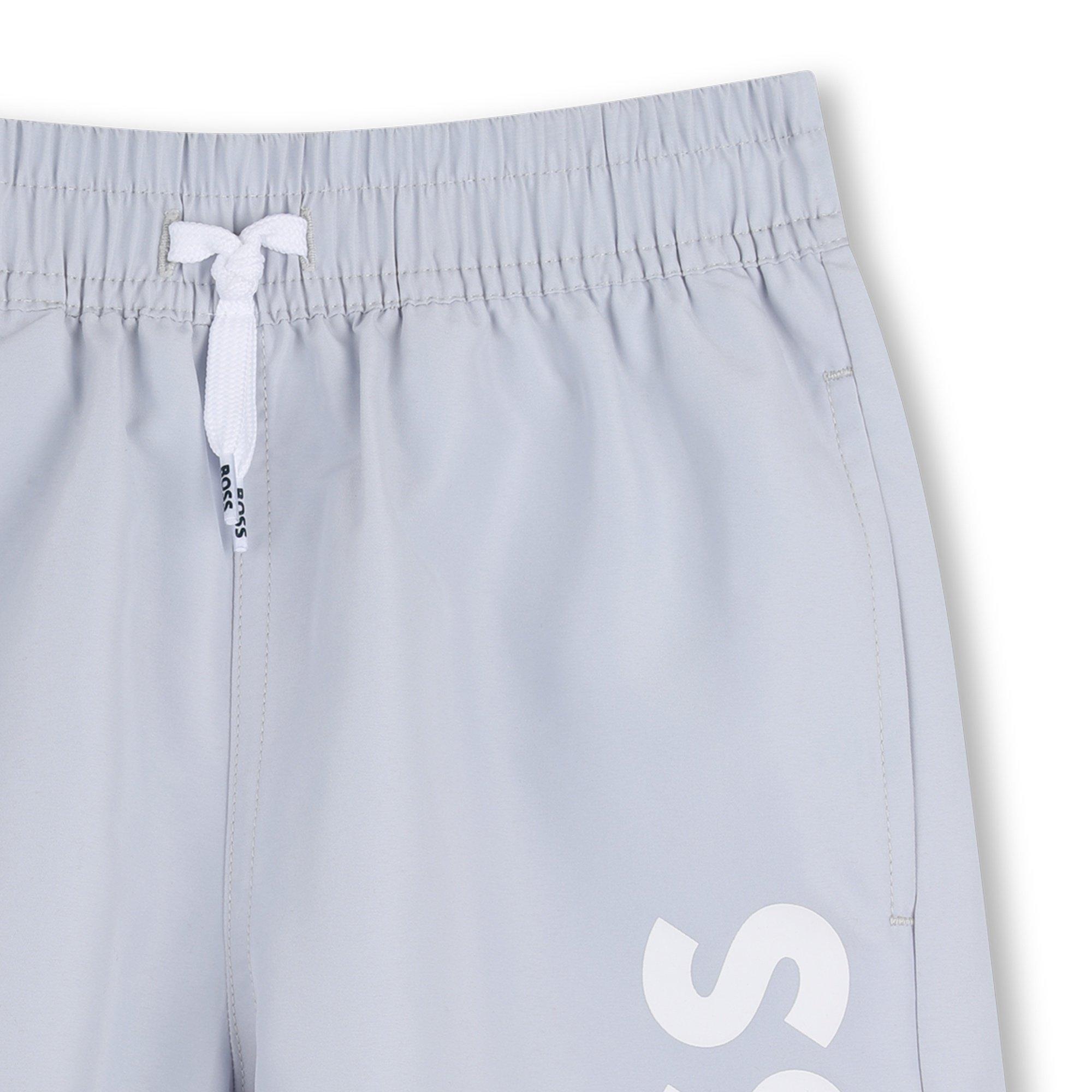 Pale Blue 771 - Boss - Boss Logo Swimshort In63 - 3