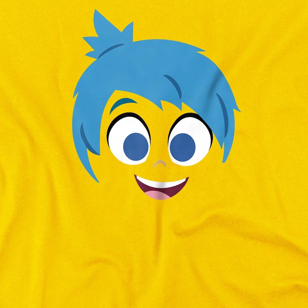 Yellow - Disney - Disney Inside Out Joy Face Kids T-Shirt Yellow - 2