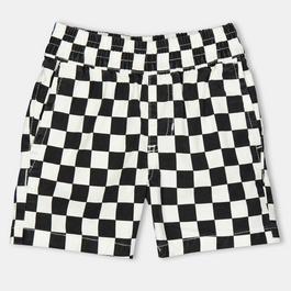 Vans Range Elastic Waist Short Checkerbo Jogger Unisex Kids