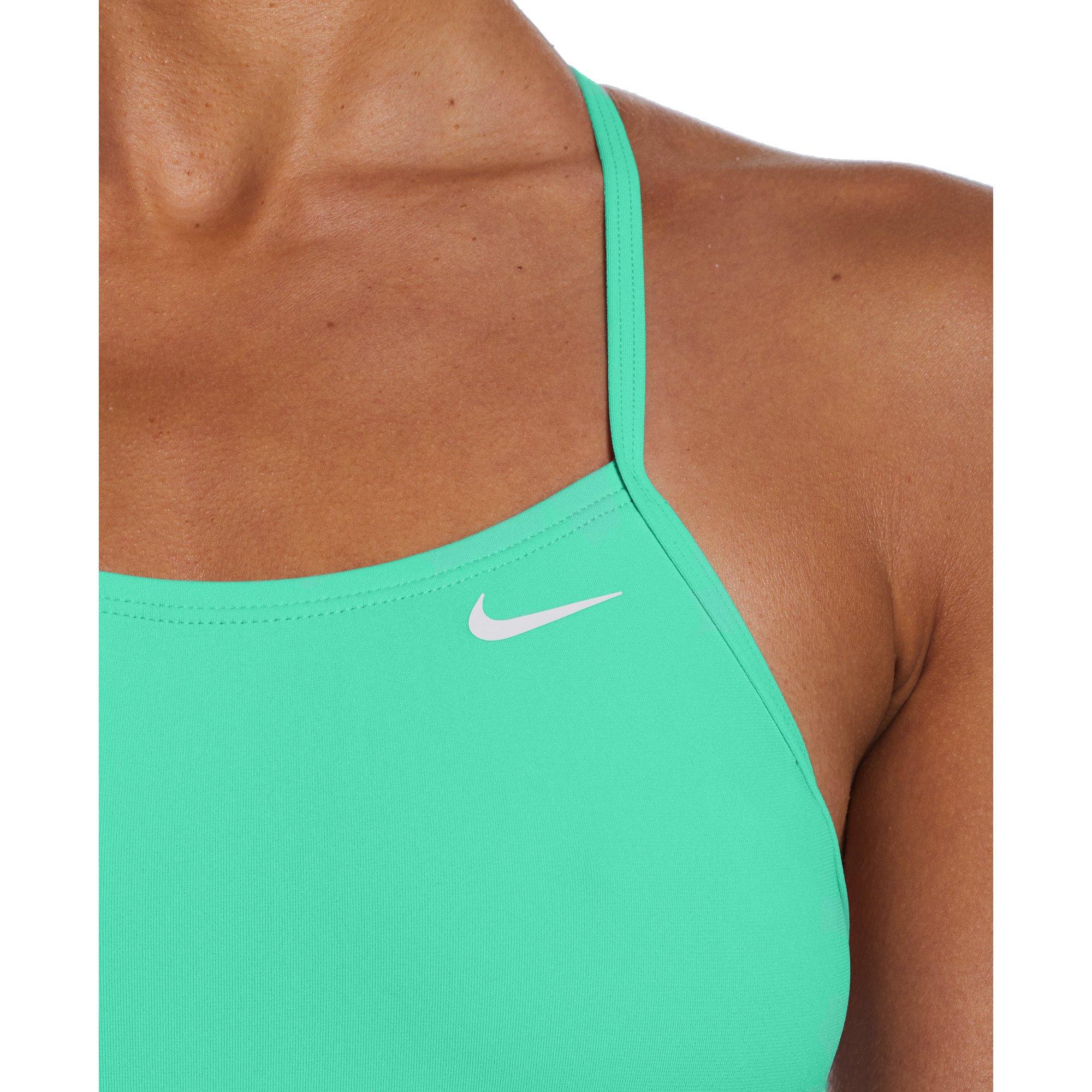 Zelena Šokacija - Nike - Swim HydraStrong Lace-Up Tie-Back One-Piece Swimsuit - 4