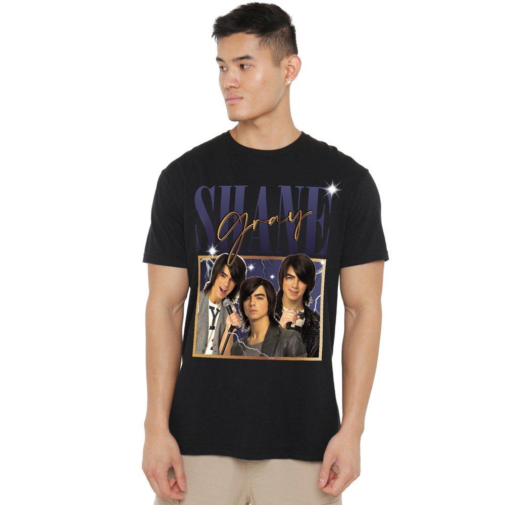 Black - Disney - Camp Rock Shane Montage T Shirt Black - 1
