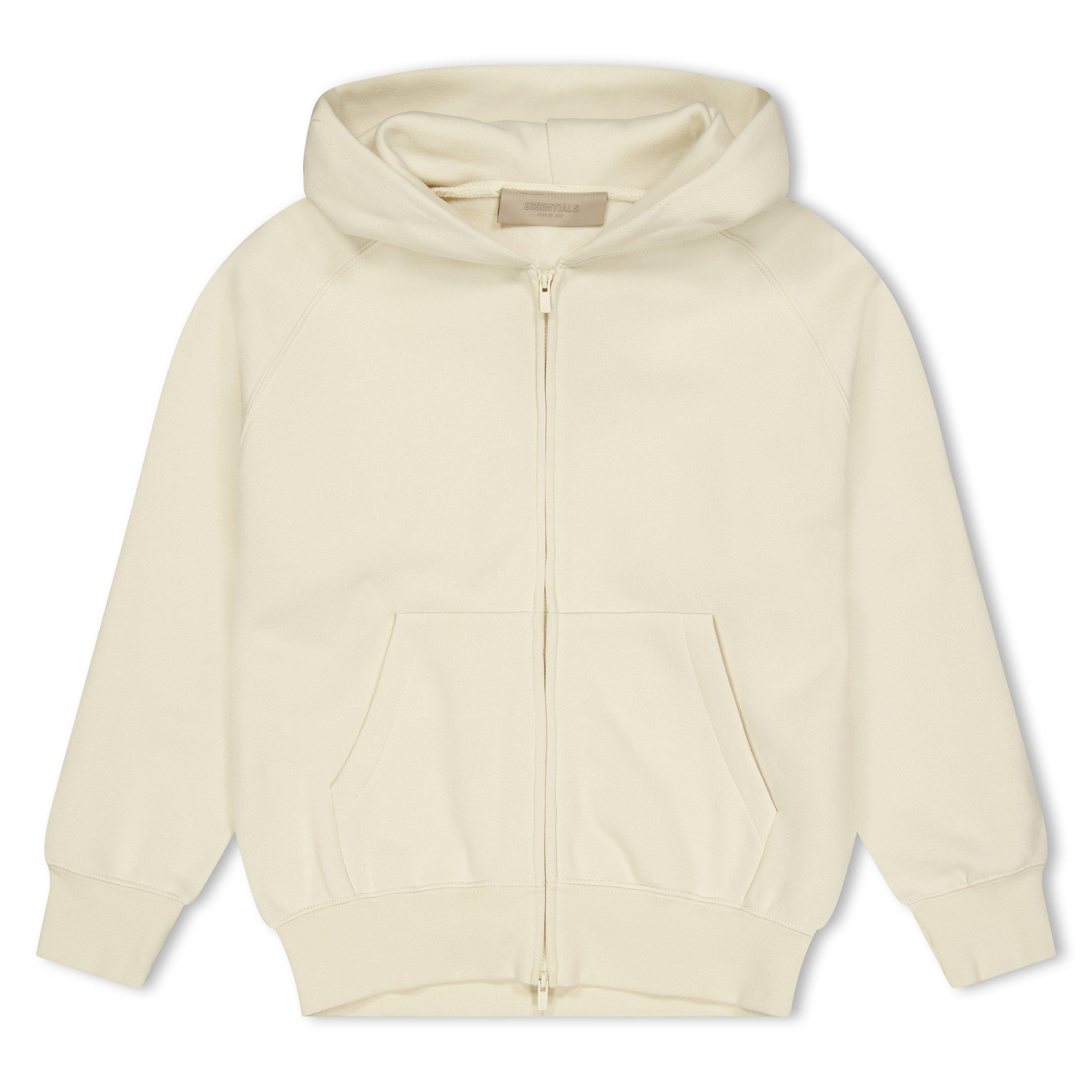 Egg Shell - Fear Of God Essentials - Unisex Kids' Full Zip Hoodie - 1