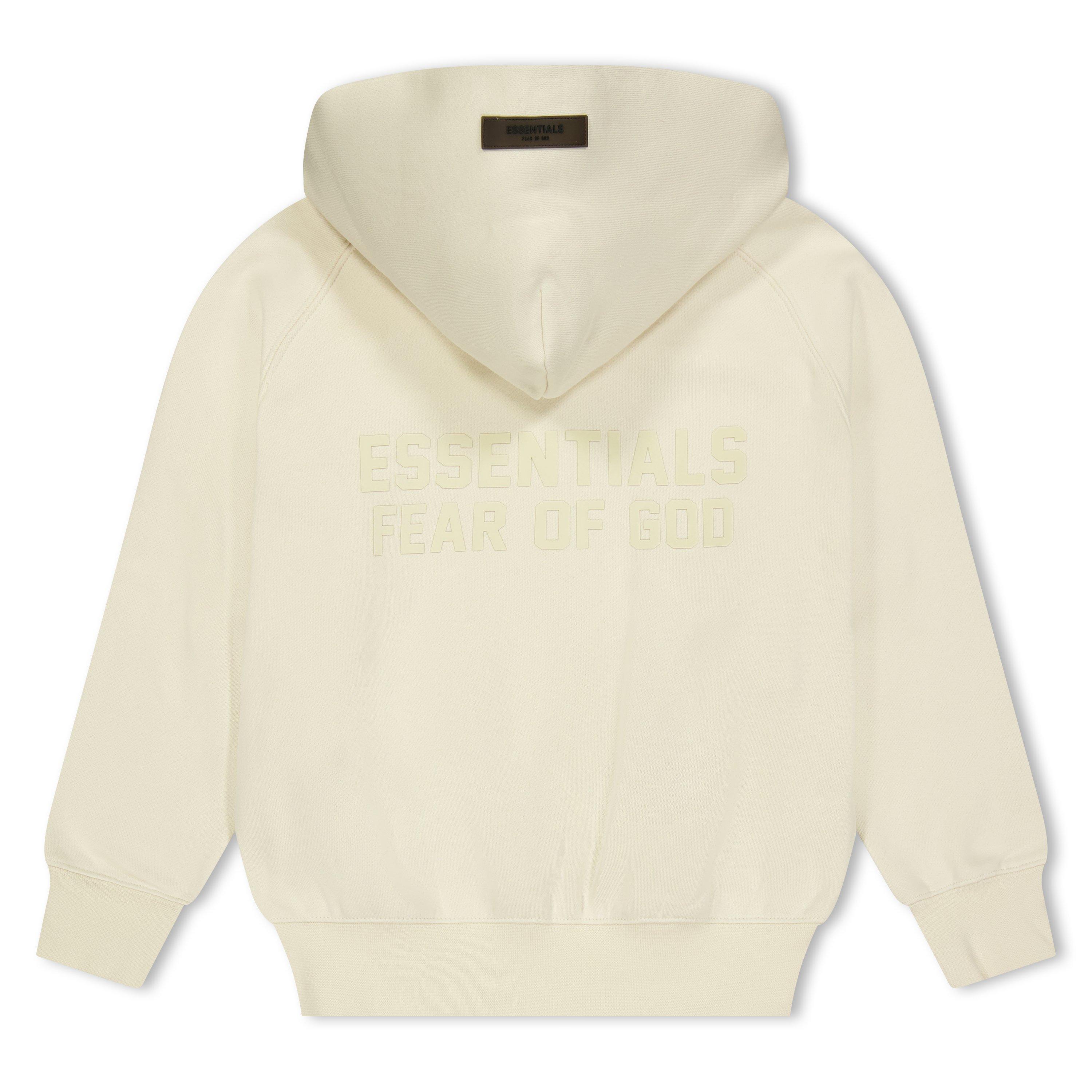Egg Shell - Fear Of God Essentials - Unisex Kids' Full Zip Hoodie - 2