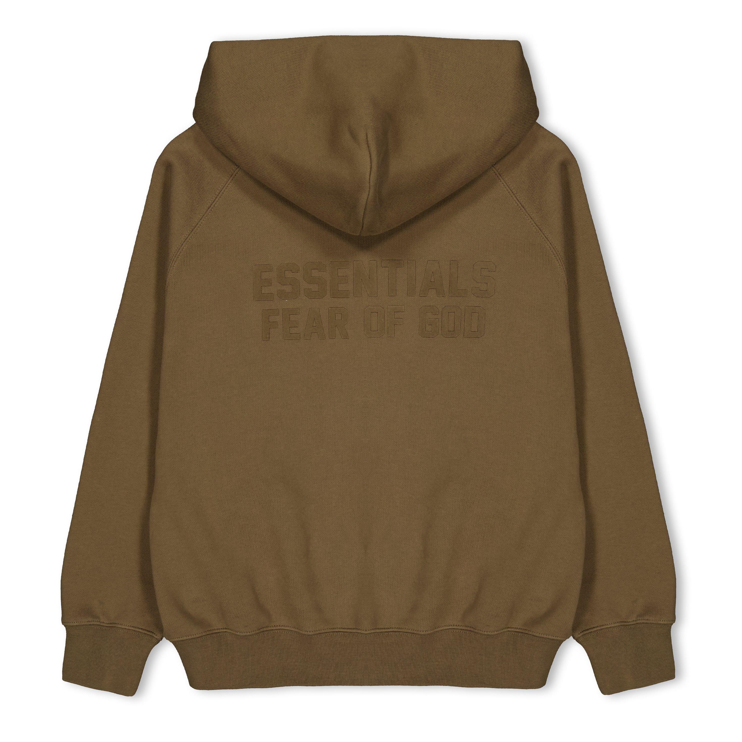 Wood - Fear Of God Essentials - Unisex Kids' Full Zip Hoodie - 2