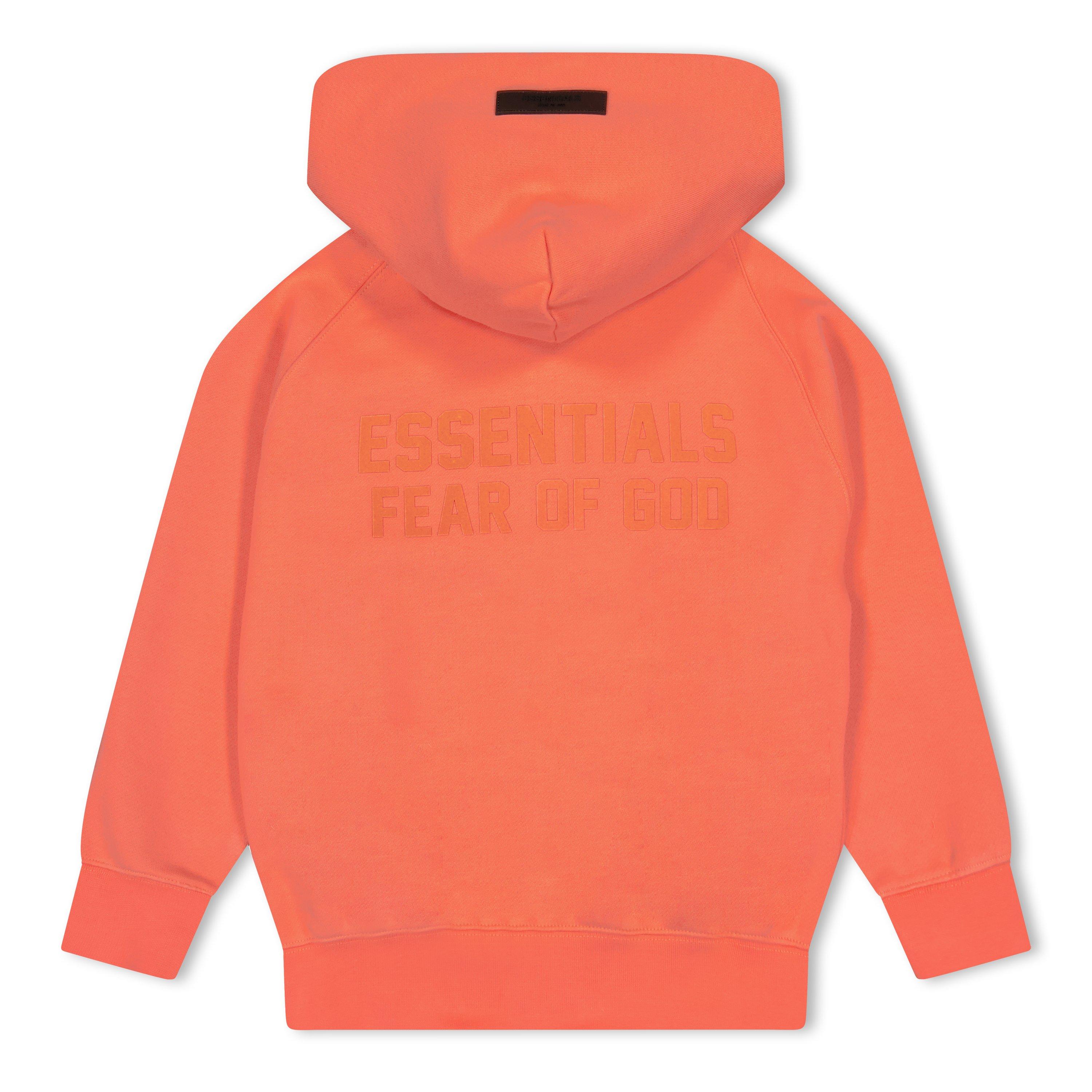 Coral - Fear Of God Essentials - Unisex Kids' Full Zip Hoodie - 2