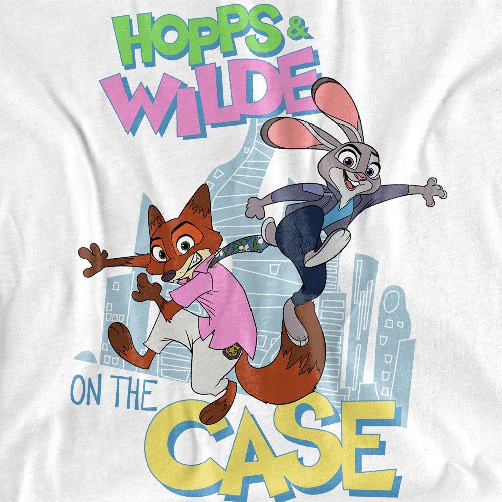 White - Disney - Zootopia 2 Hopps And Wilde On The Case Kids T-Shir - 2