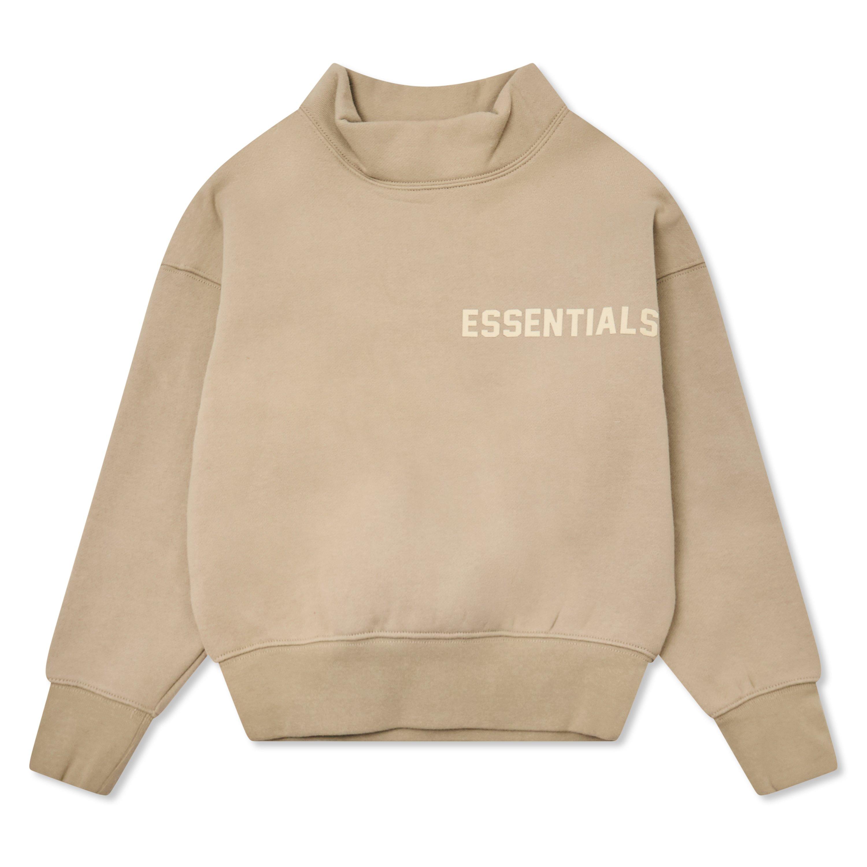 Unisex Kids' Long Sleeve Mock Neck Turtle Jumper