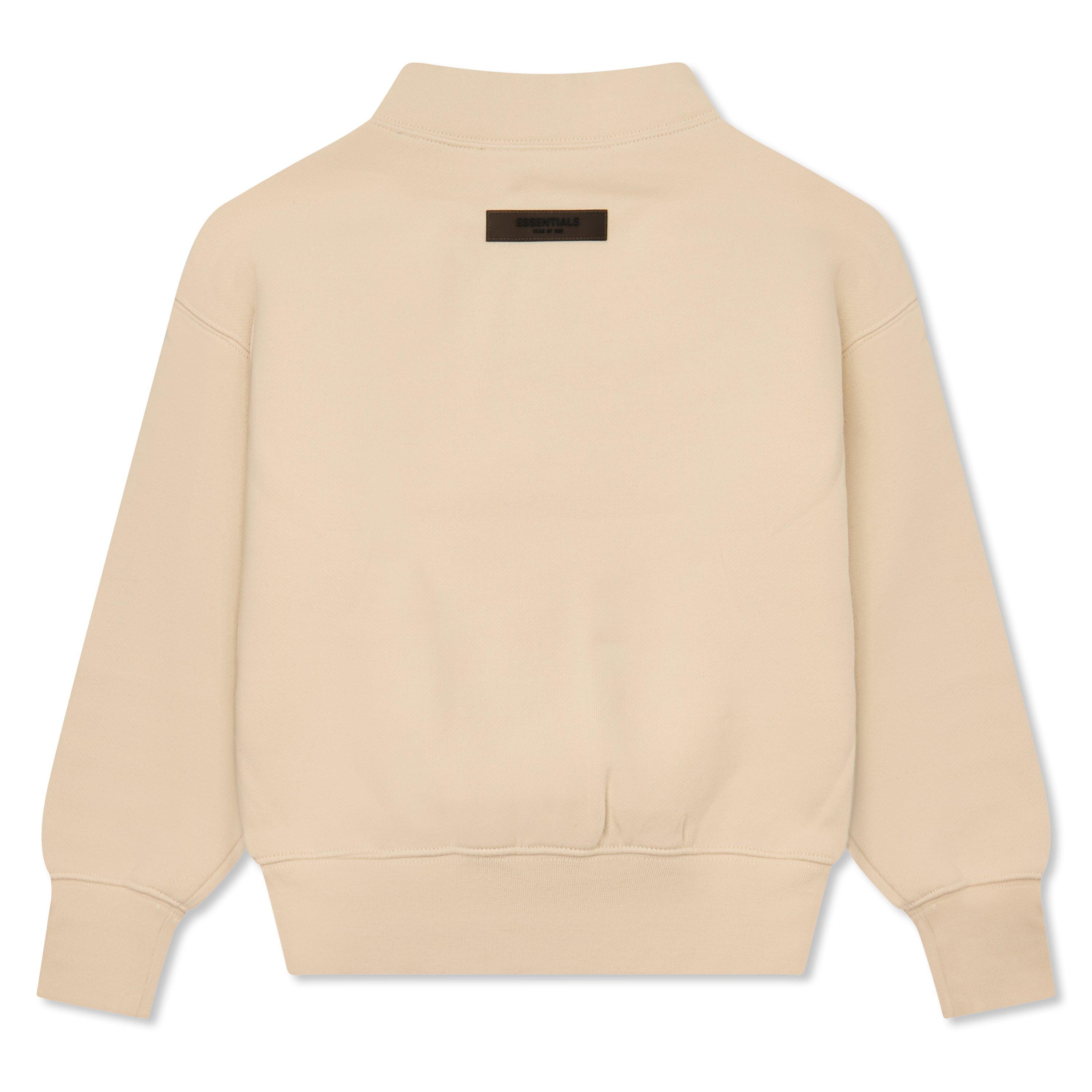 Egg Shell - Fear Of God Essentials - Unisex Kids' Long Sleeve Mock Neck Turtle Jumper - 2