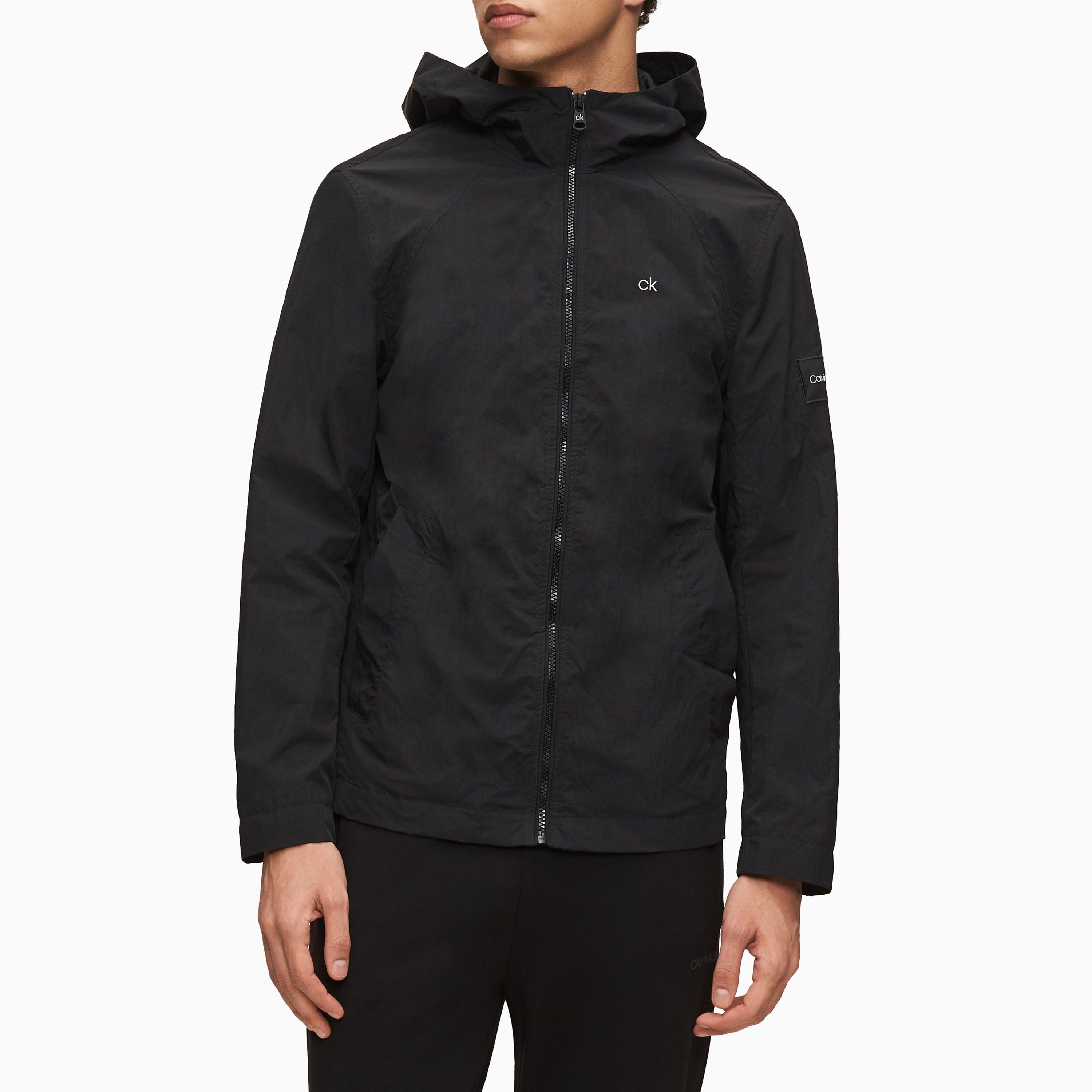 Zwart - Calvin Klein Jeans - Hooded Windbreaker - 2