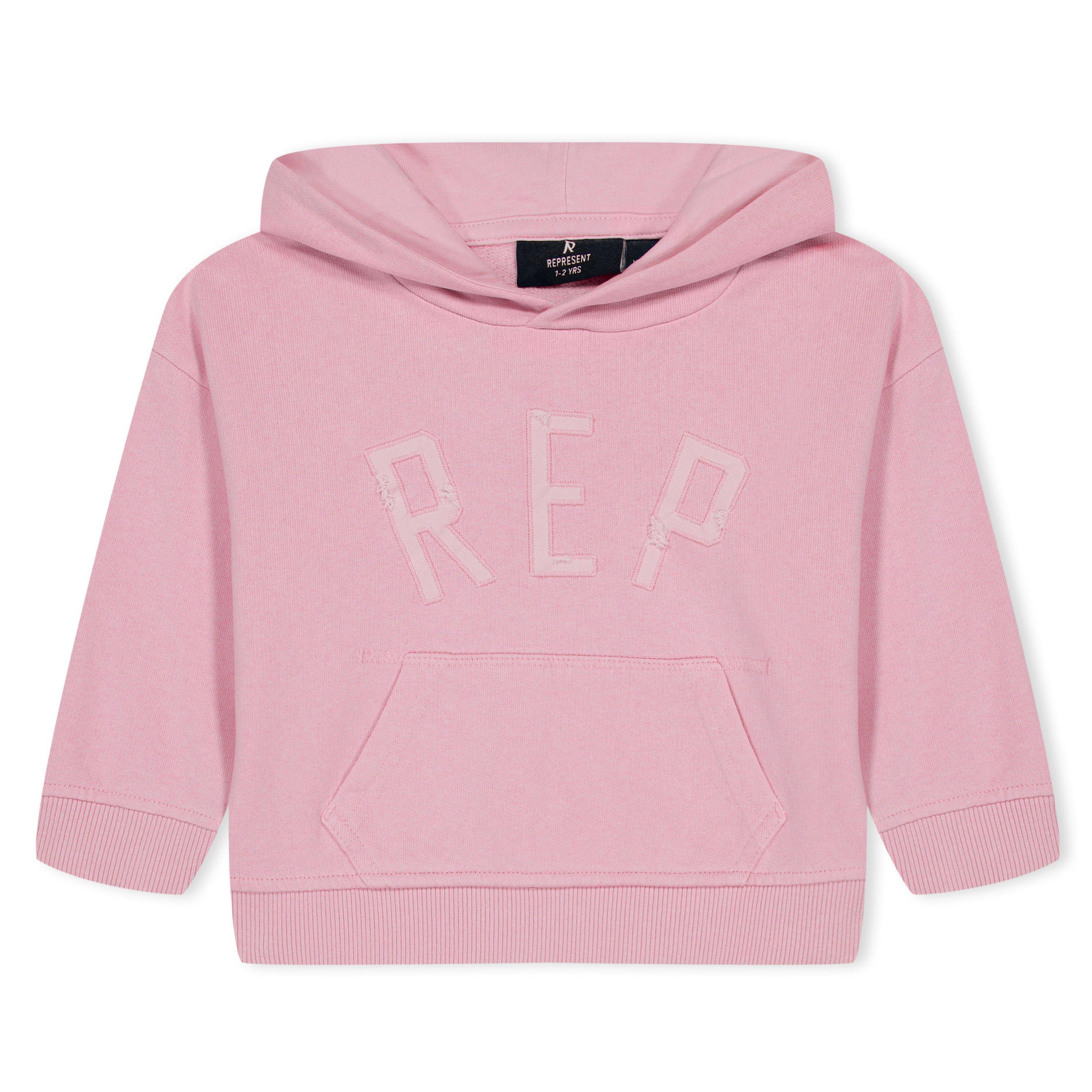 Represent  Infant Kids' Logo Pull Over Hoodie - Candy Pink - 5-6Y