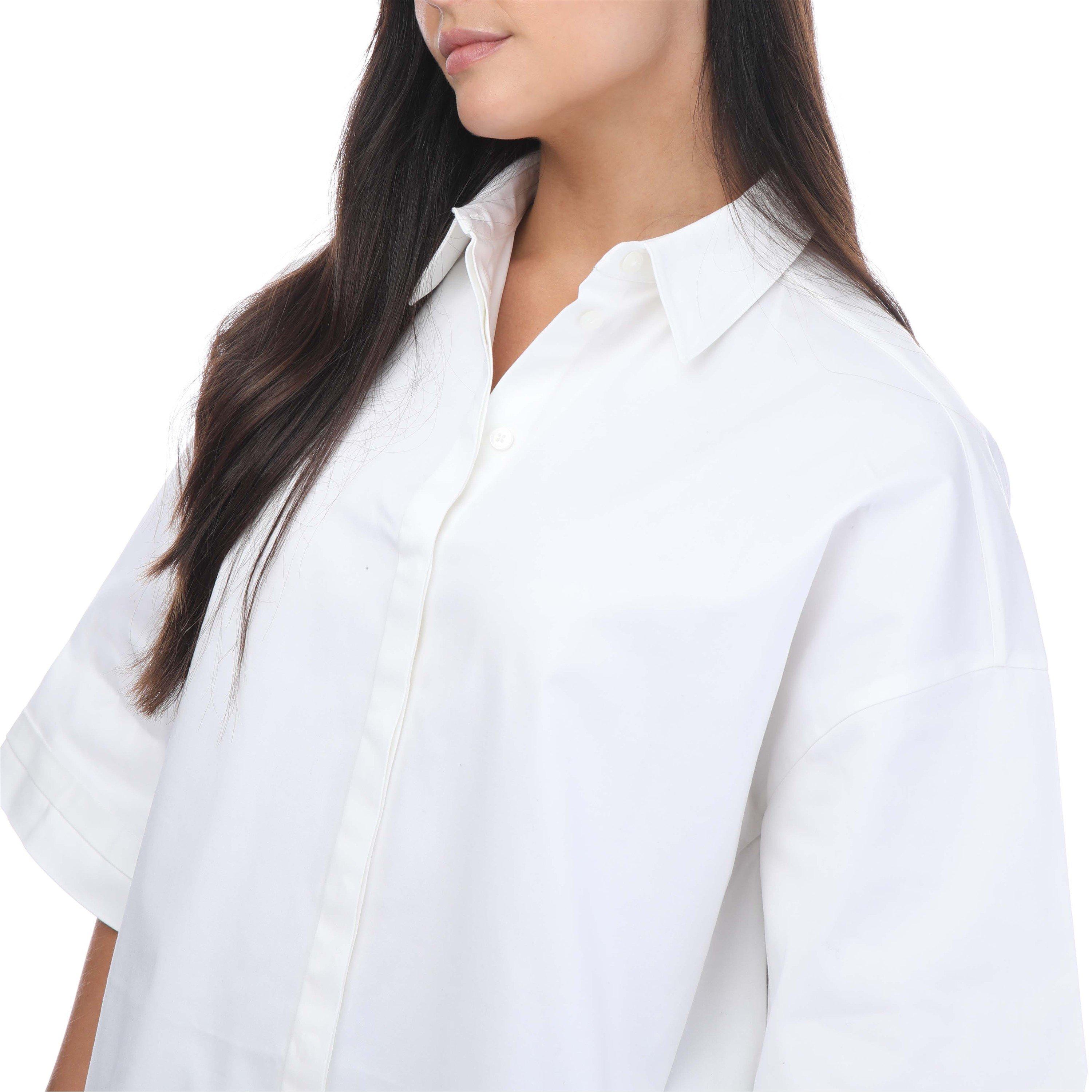 White - Ted Baker - Orlanda Oversized three quarter Length Shirt - 3