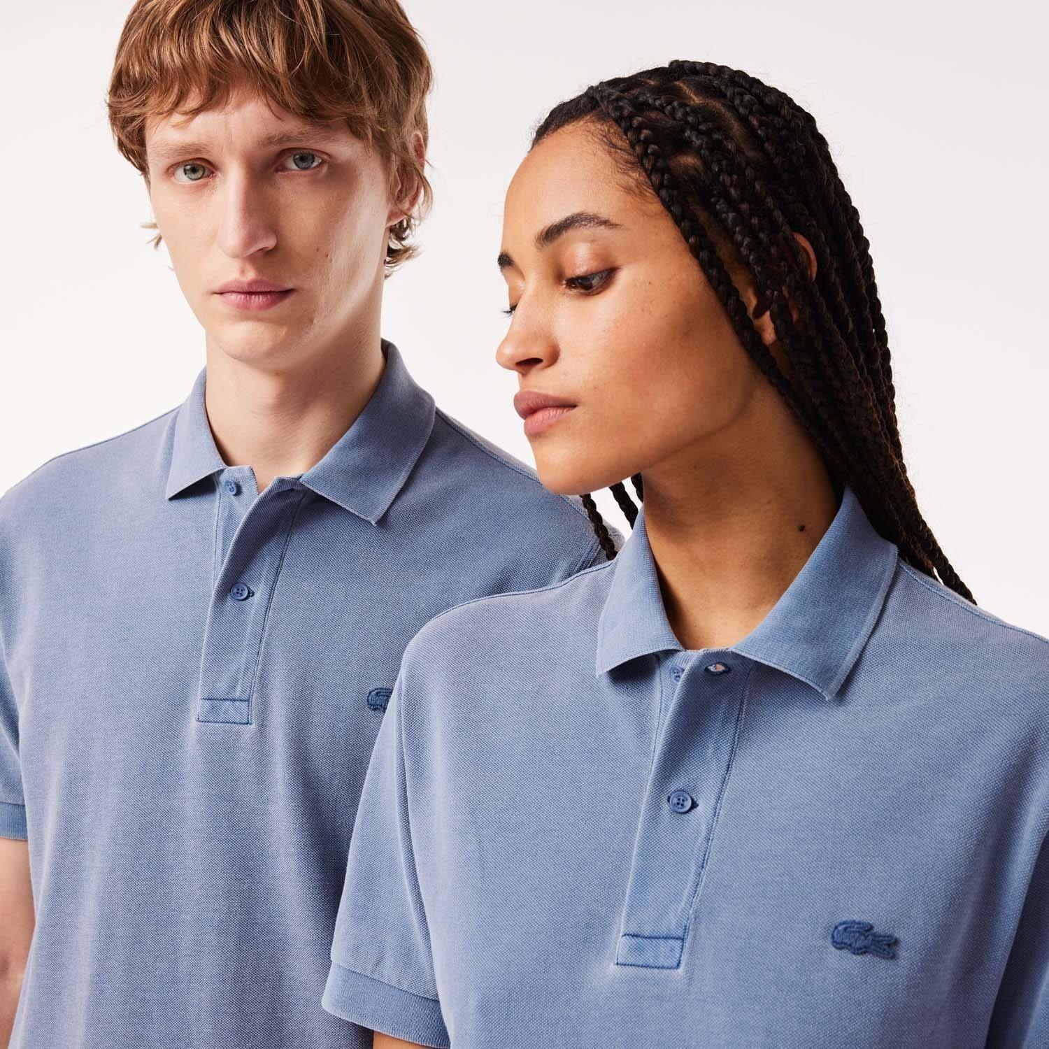 Stone - Lacoste - Classic-Fit Natural Dye Polo Shirt - 3