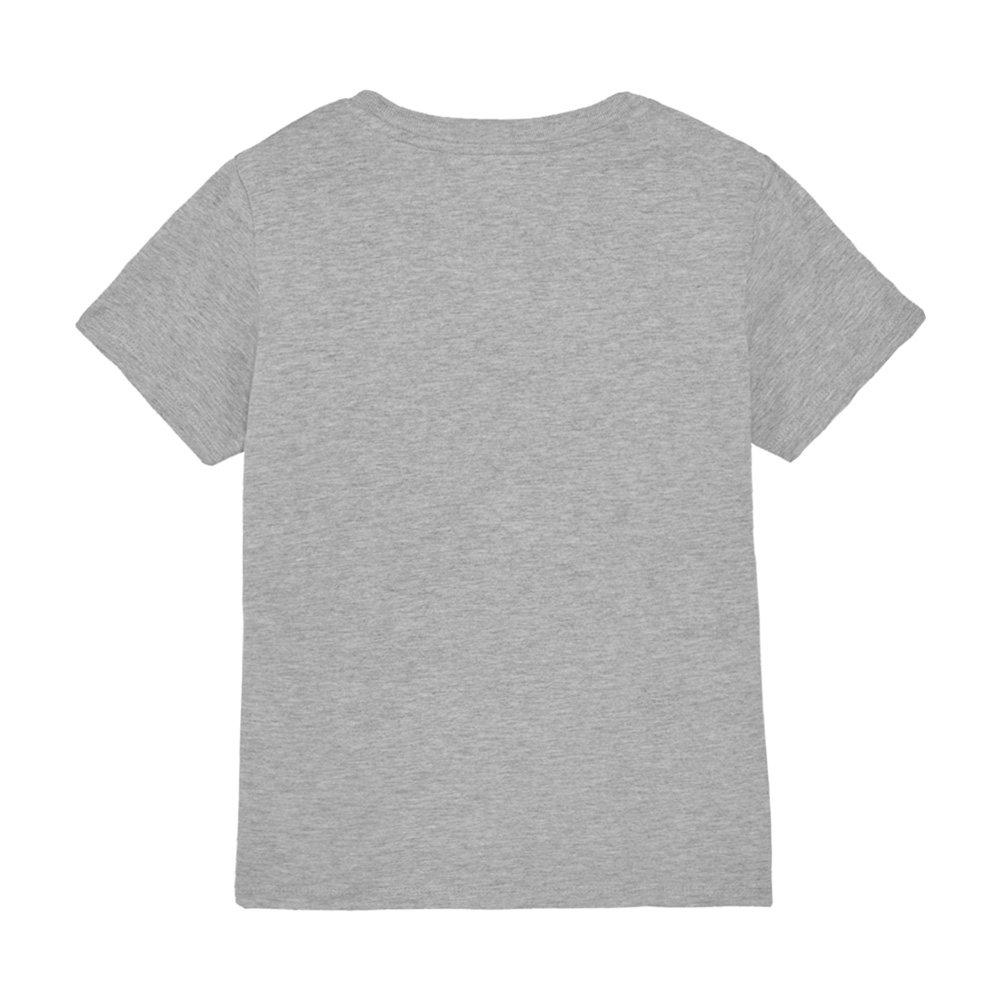 Light Grey - Disney - Mickey Mouse Ski Badges Kids T-Shirt Athletic Hea - 3
