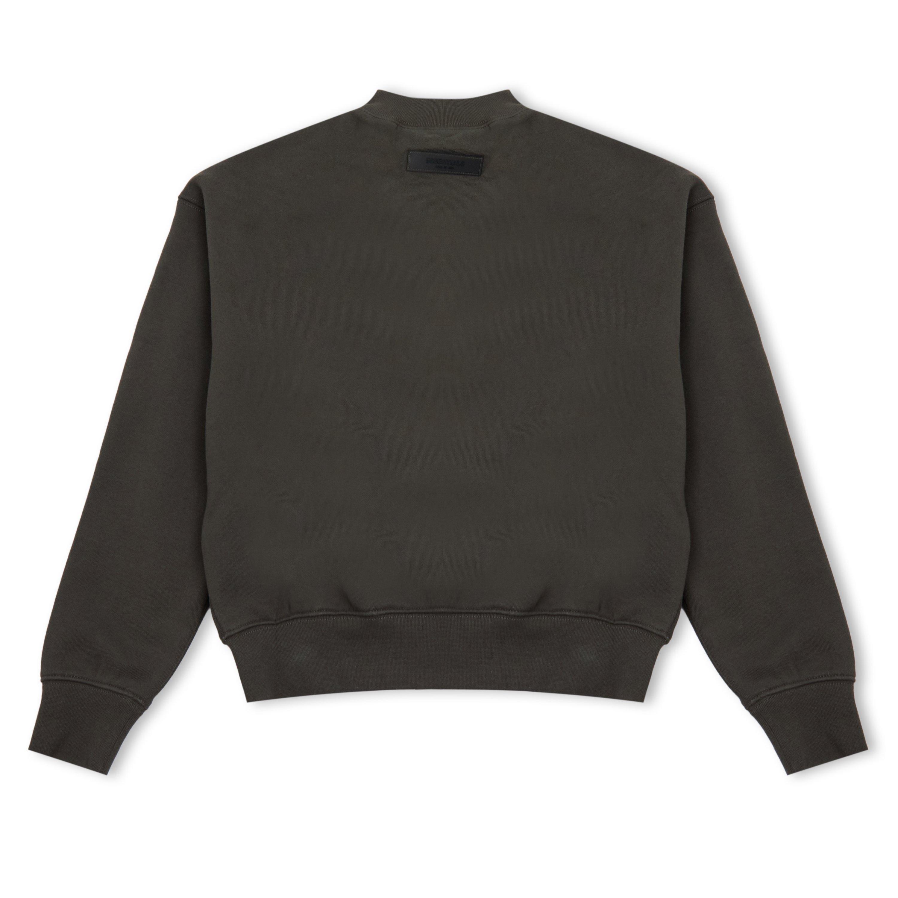 Off Black - Fear Of God Essentials - Unisex Kids' Crew Neck Jumper - 2