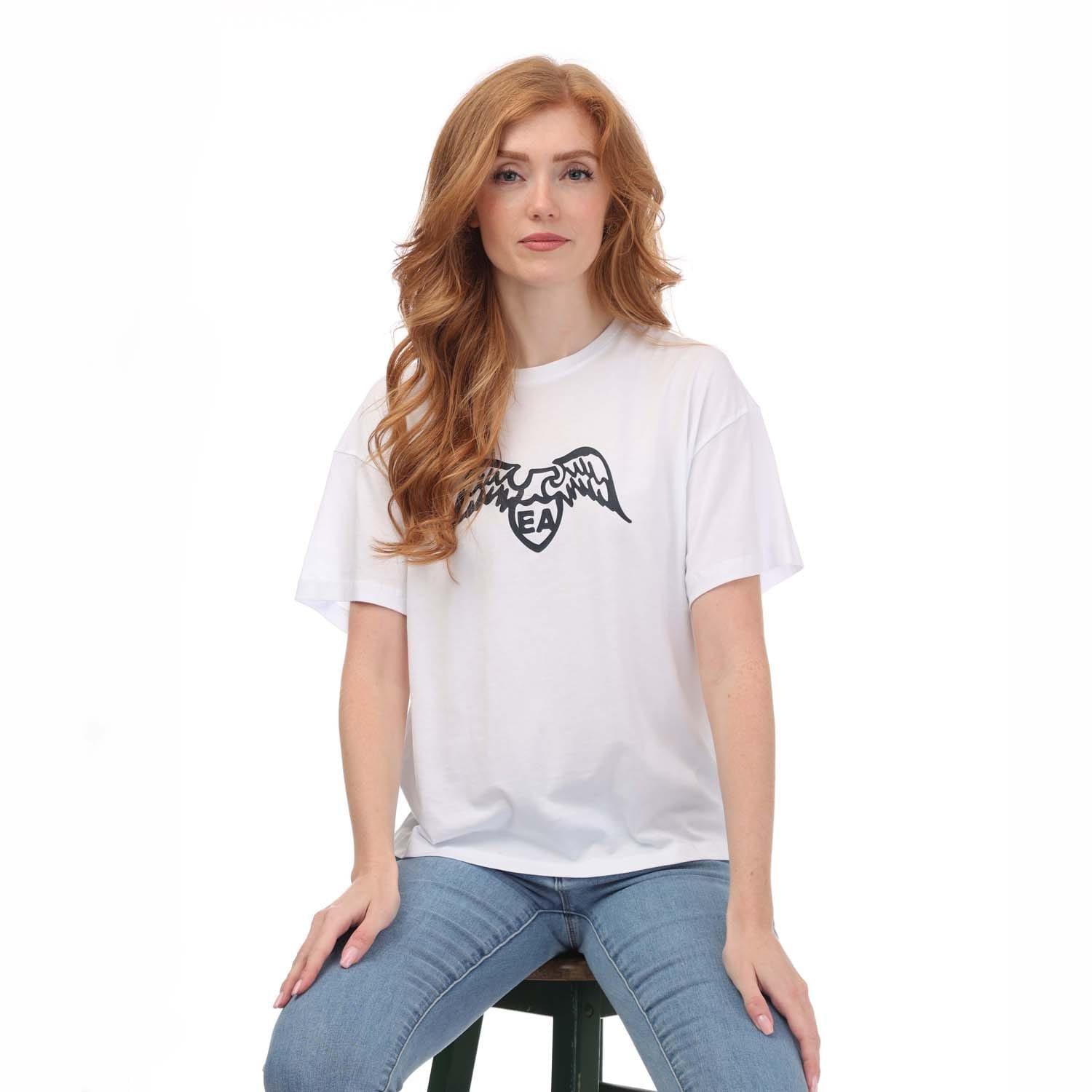 White - Emporio Armani - T-Shirt - 4