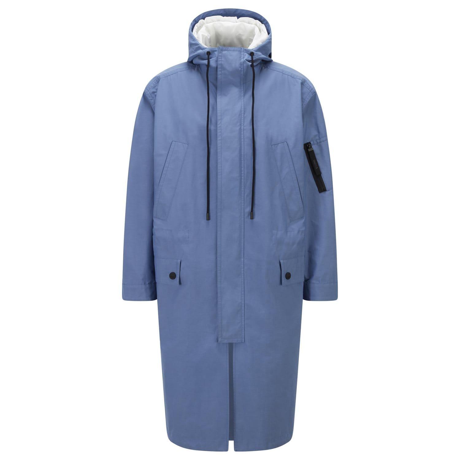 Blue - Boss - Boss Civast 10213383 01 Overcoat Mens