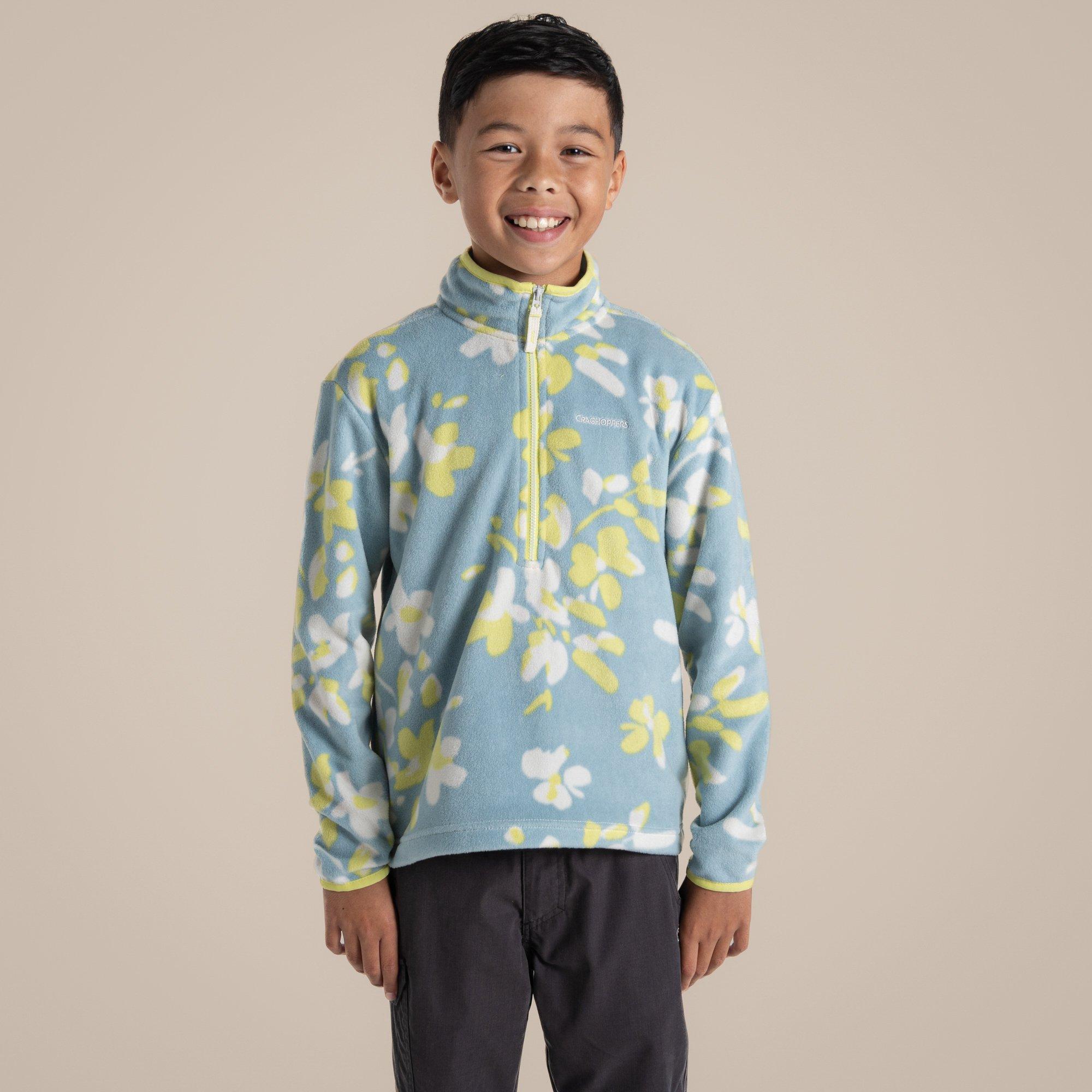 SkyBluePrint - Craghoppers - Unisex Kids' Bachas Quarter Zip Fleece - 3