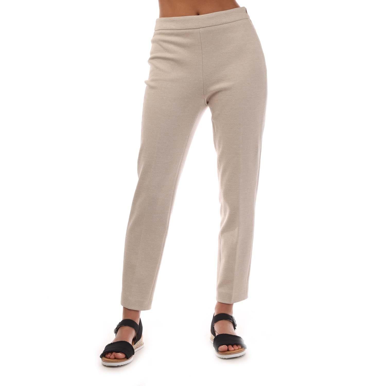 Boss Tilunara Regular-Fit Cropped Trousers