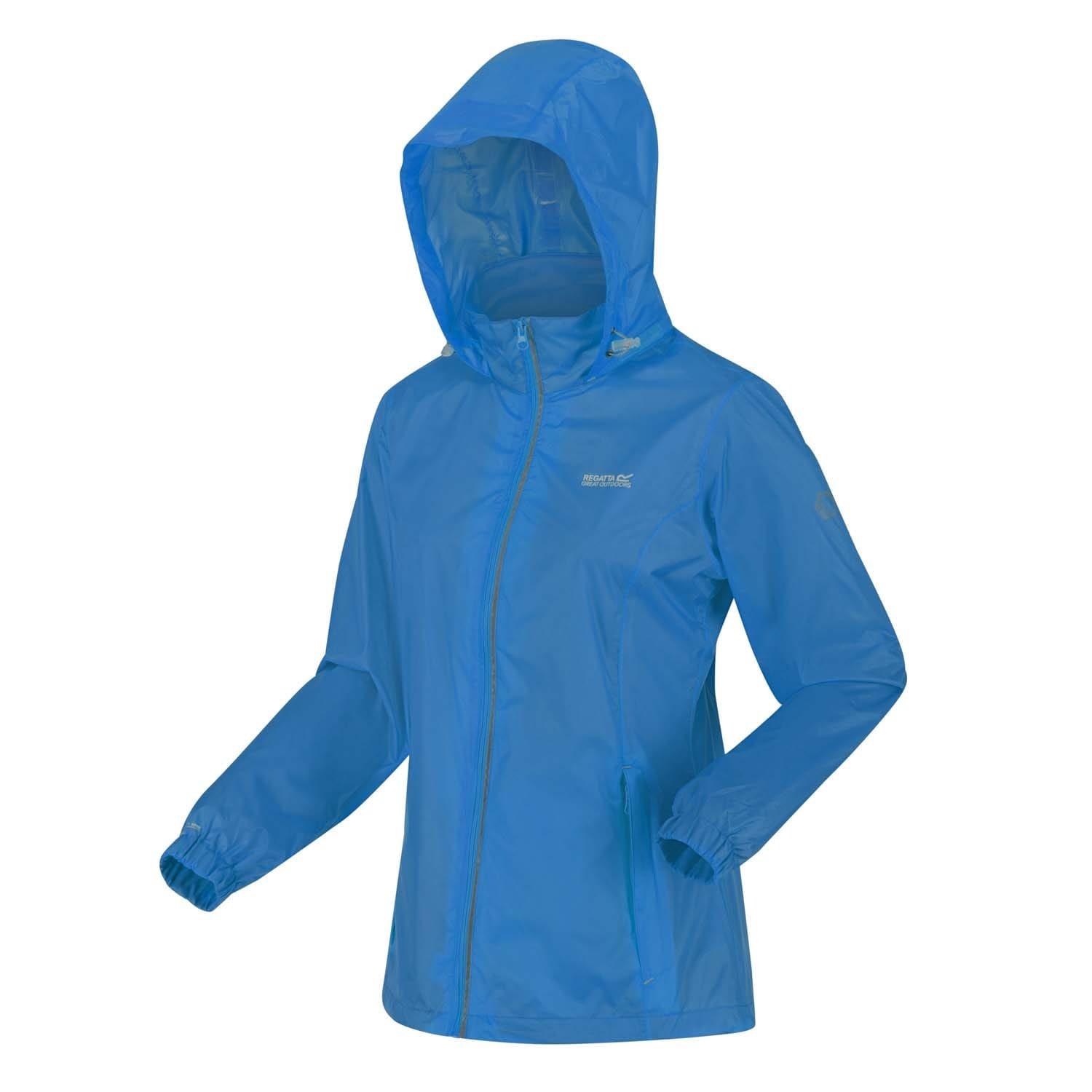 Blue - Regatta - Corinne IV Waterproof Packable Jacket - 1