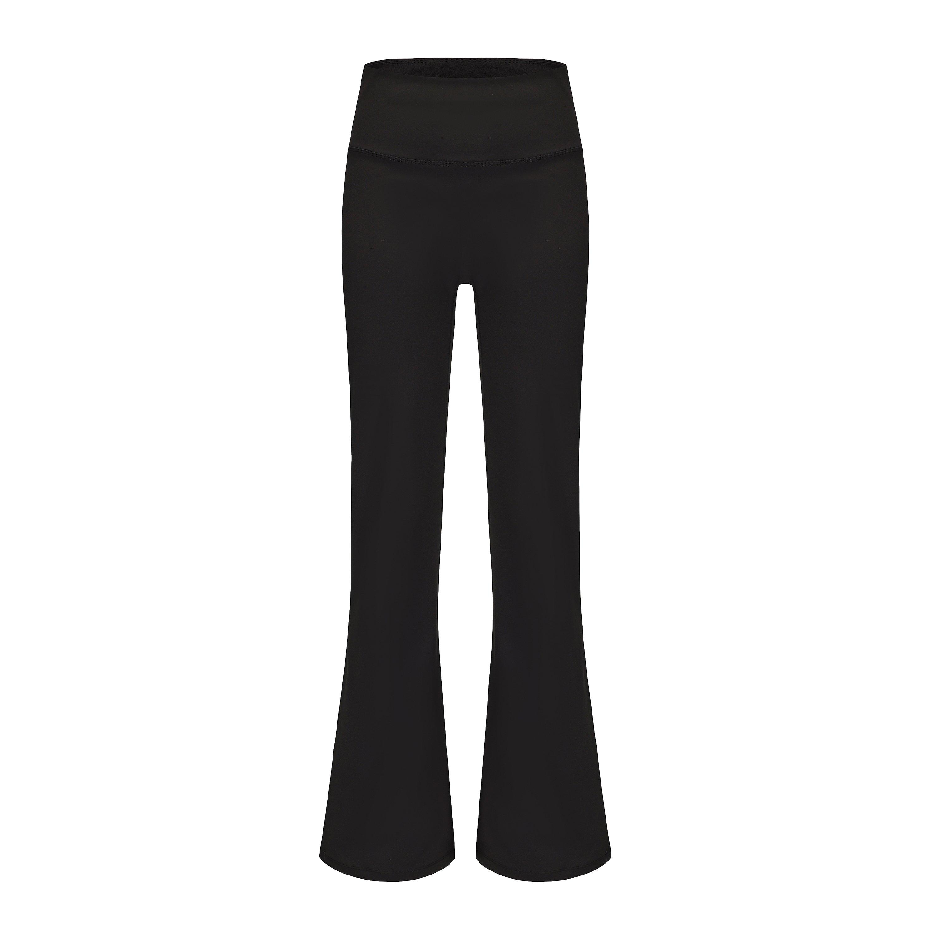 Flare Leggings Womens Black Yoga Pants Bootcut Slazenger Flare