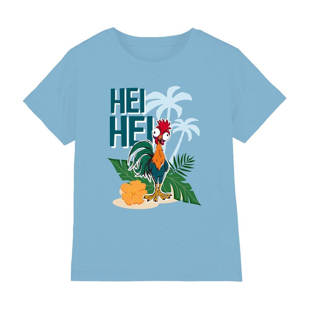 Light Blue - Disney - Hei Hei Island T-Shirt Light Blue - 1