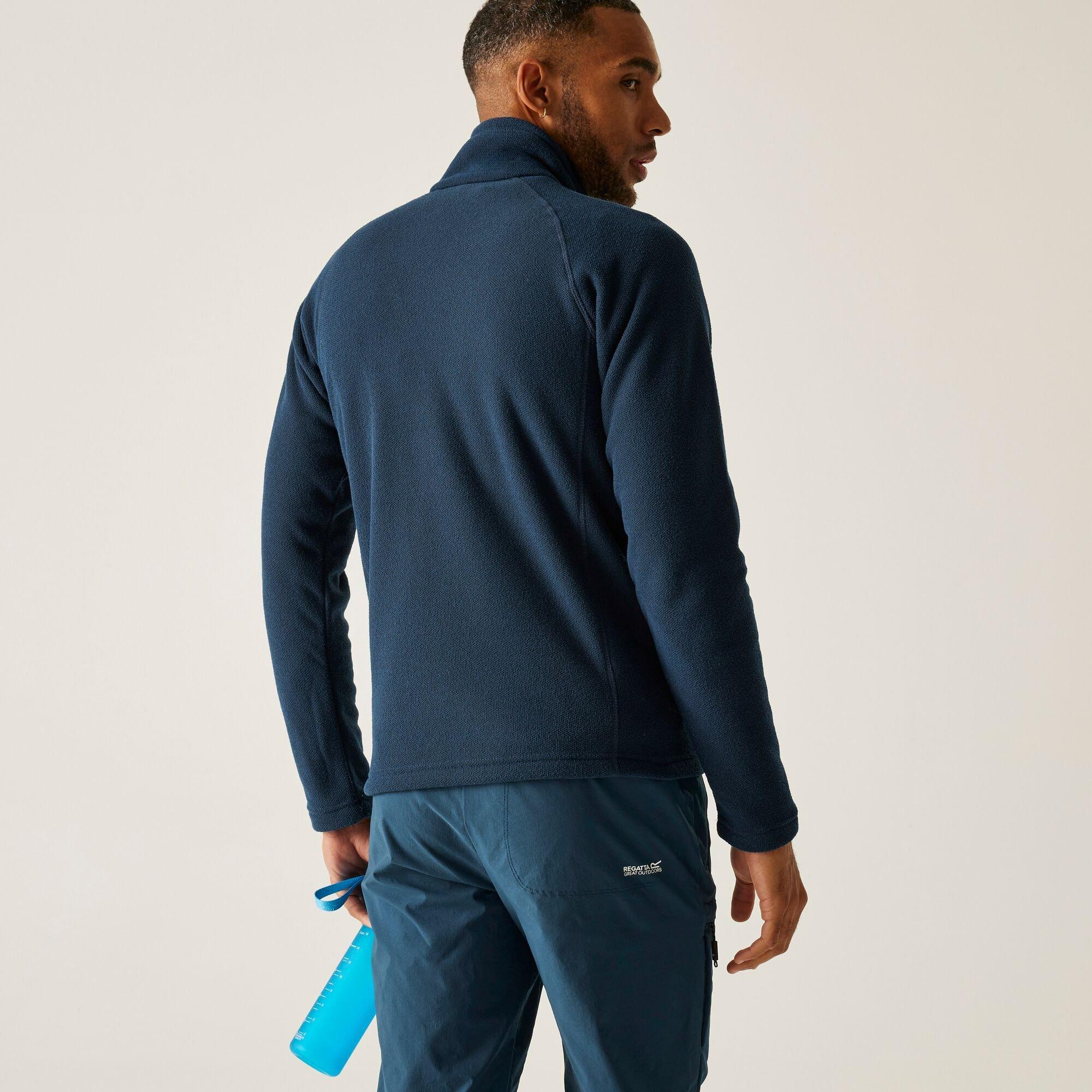 Navy Blue - Regatta - Men's Kenger Midweight 1/4-Zip Fleece Top - 2