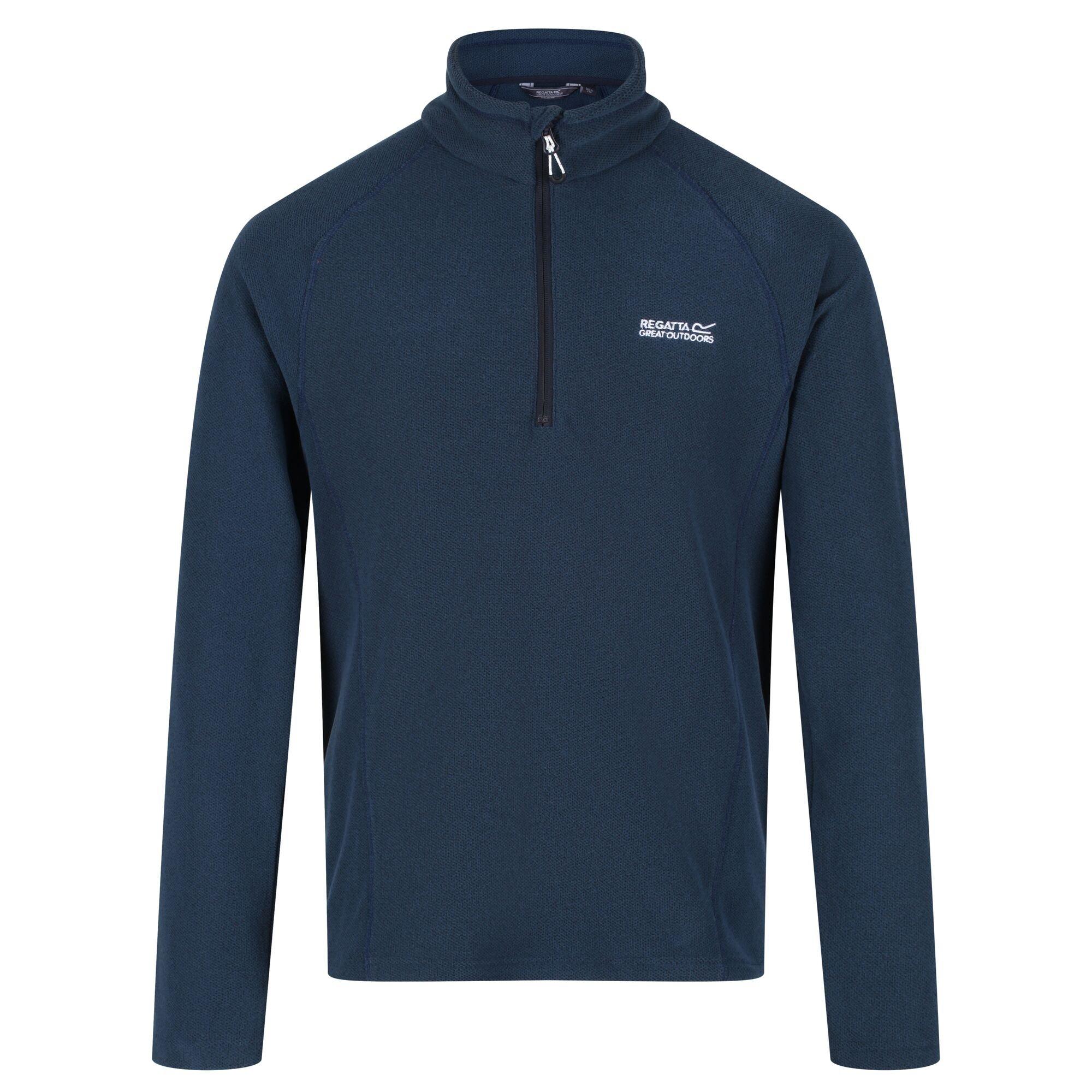 Navy Blue - Regatta - Men's Kenger Midweight 1/4-Zip Fleece Top - 5