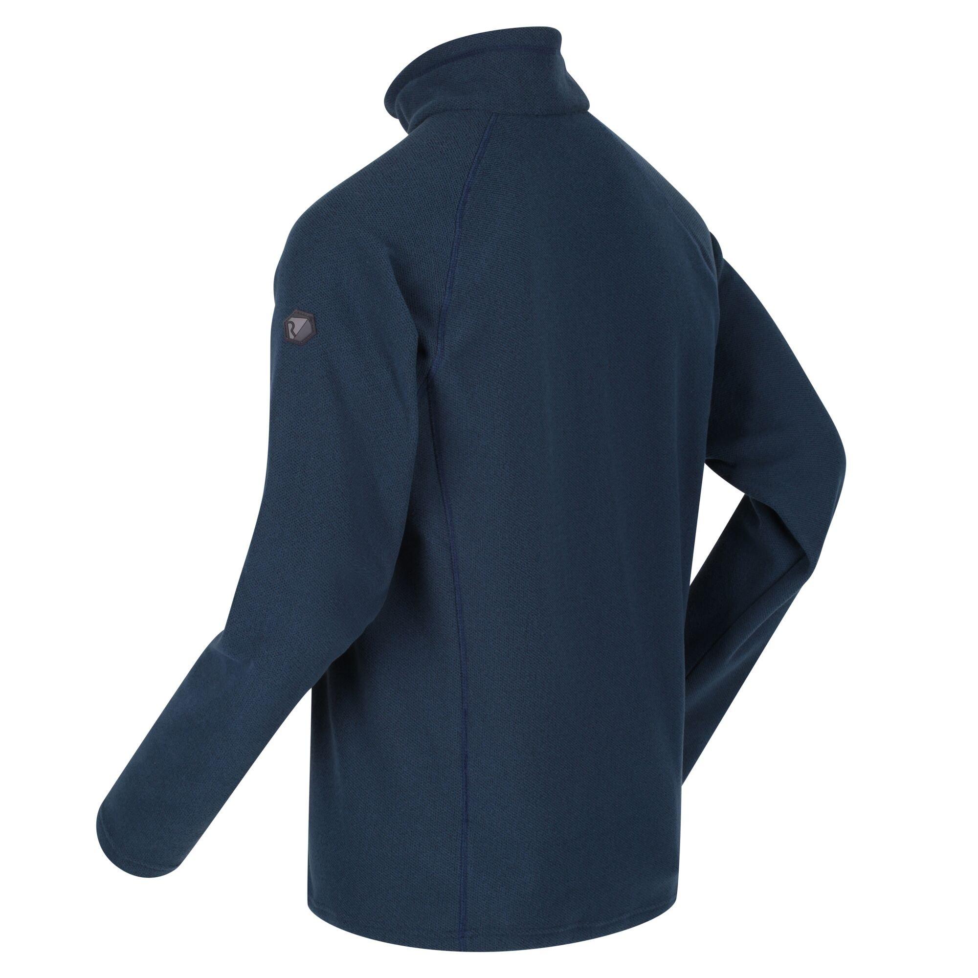 Navy Blue - Regatta - Men's Kenger Midweight 1/4-Zip Fleece Top - 8