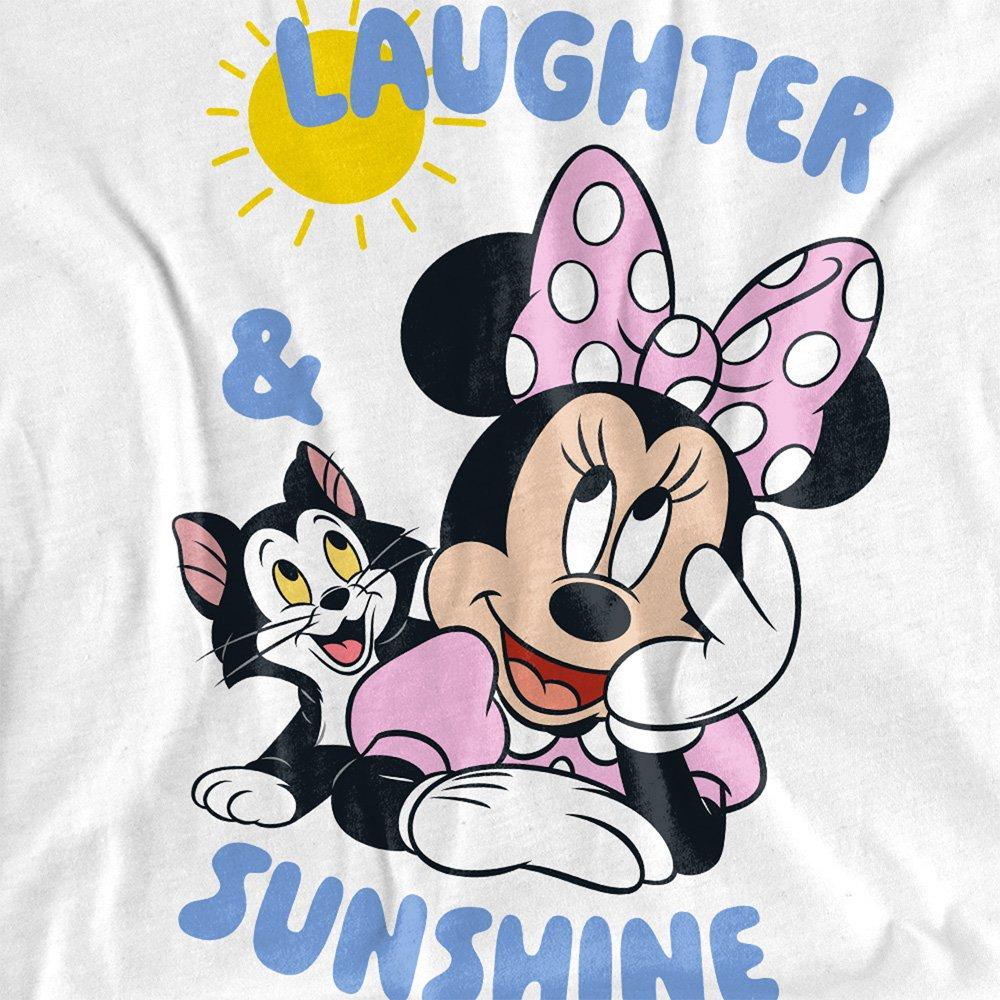 White - Disney - Minnie And Figaro Sunshine Kids T-Shirt White - 2