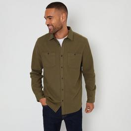 Threadbare Brushed Cotton Flannel Long Sleeve Shirt