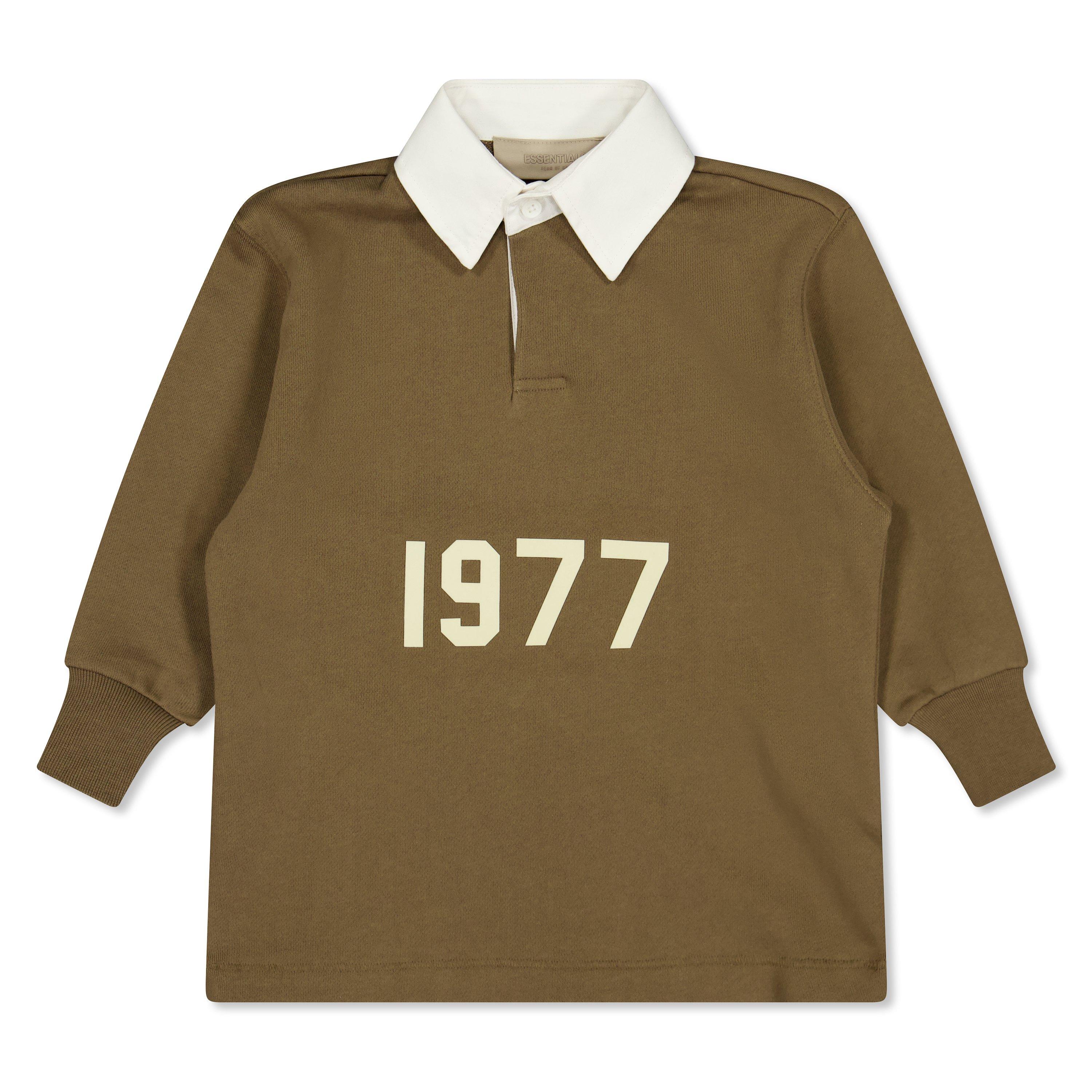 Unisex Kids' Henley Rugby Long Sleeve T-Shirt