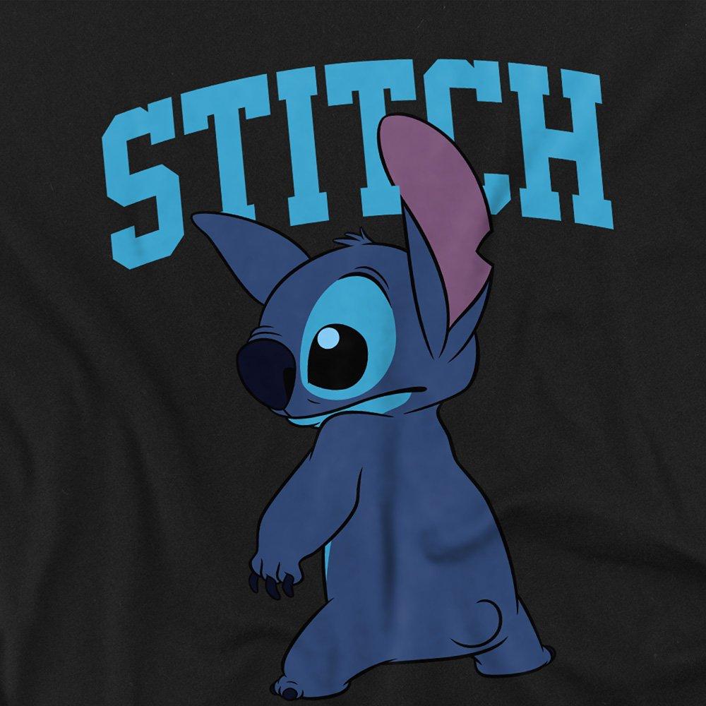 Black - Disney - Lilo & Stitch Classic Pose Kids T-Shirt Black - 2