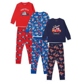 Firetrap Kids Girls 3 Pack Emergency Pyjama Set