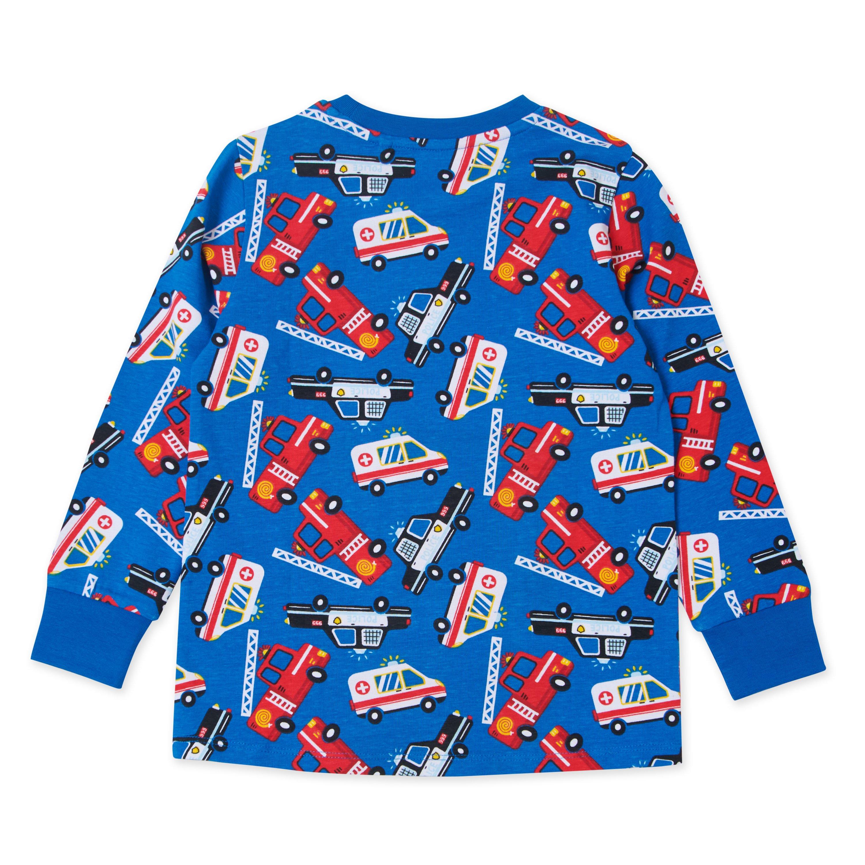 Marineblauw/Multi - Firetrap - Long-Sleeve Pyjama Set - 11
